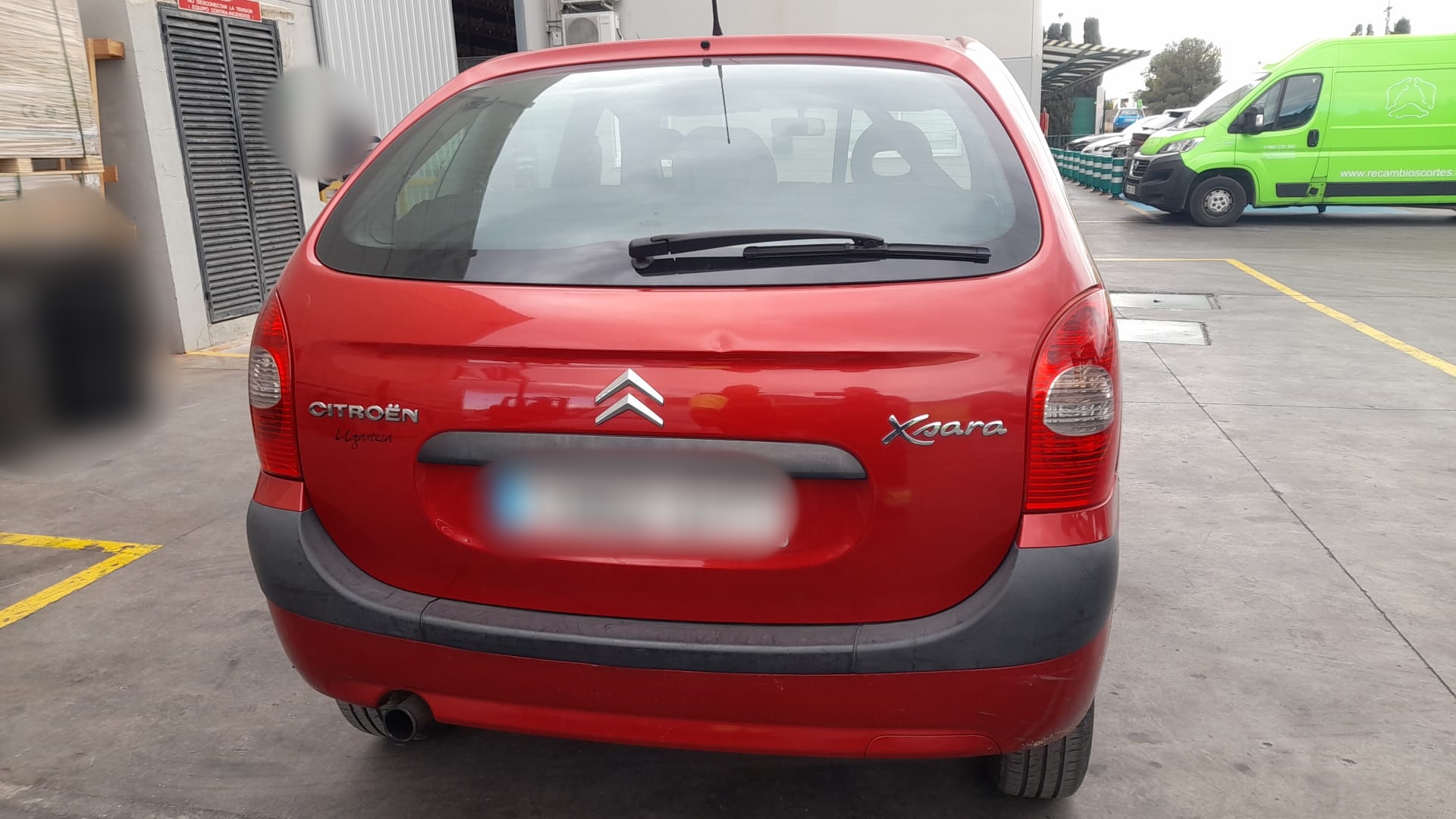 CITROËN Xsara Picasso 1 generation (1999-2010) Крыло переднее левое 7840Q0 23536041