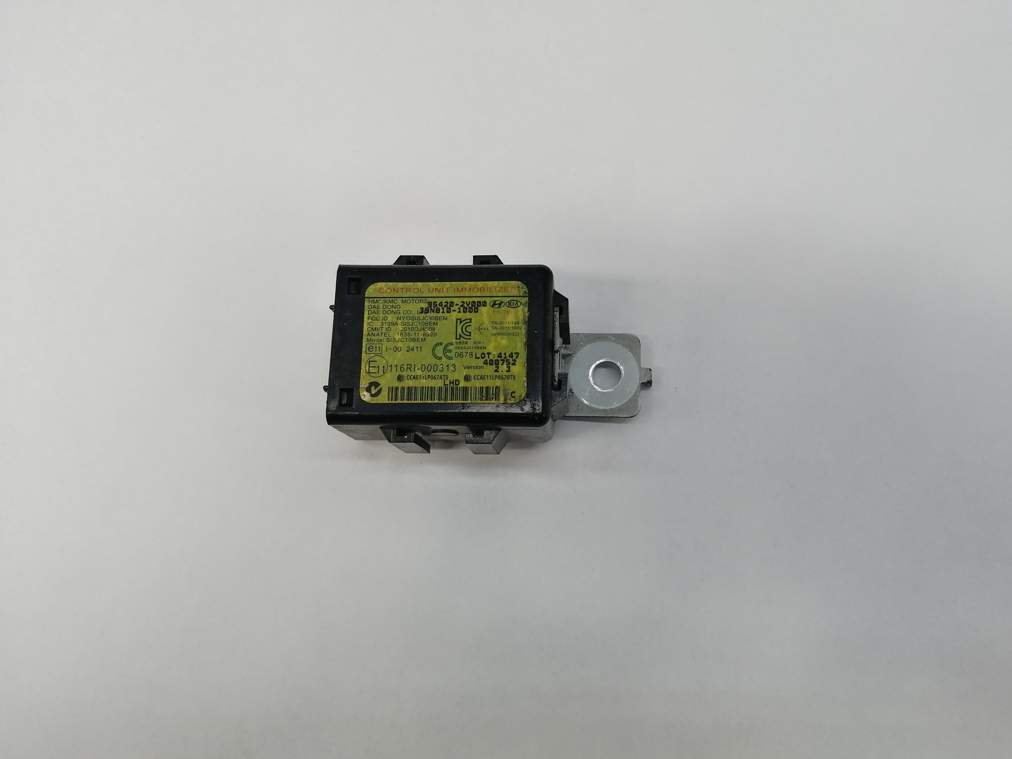 KIA Soul 2 generation (2014-2020) Immobiliser control unit 954202V000,954202V000 23877107