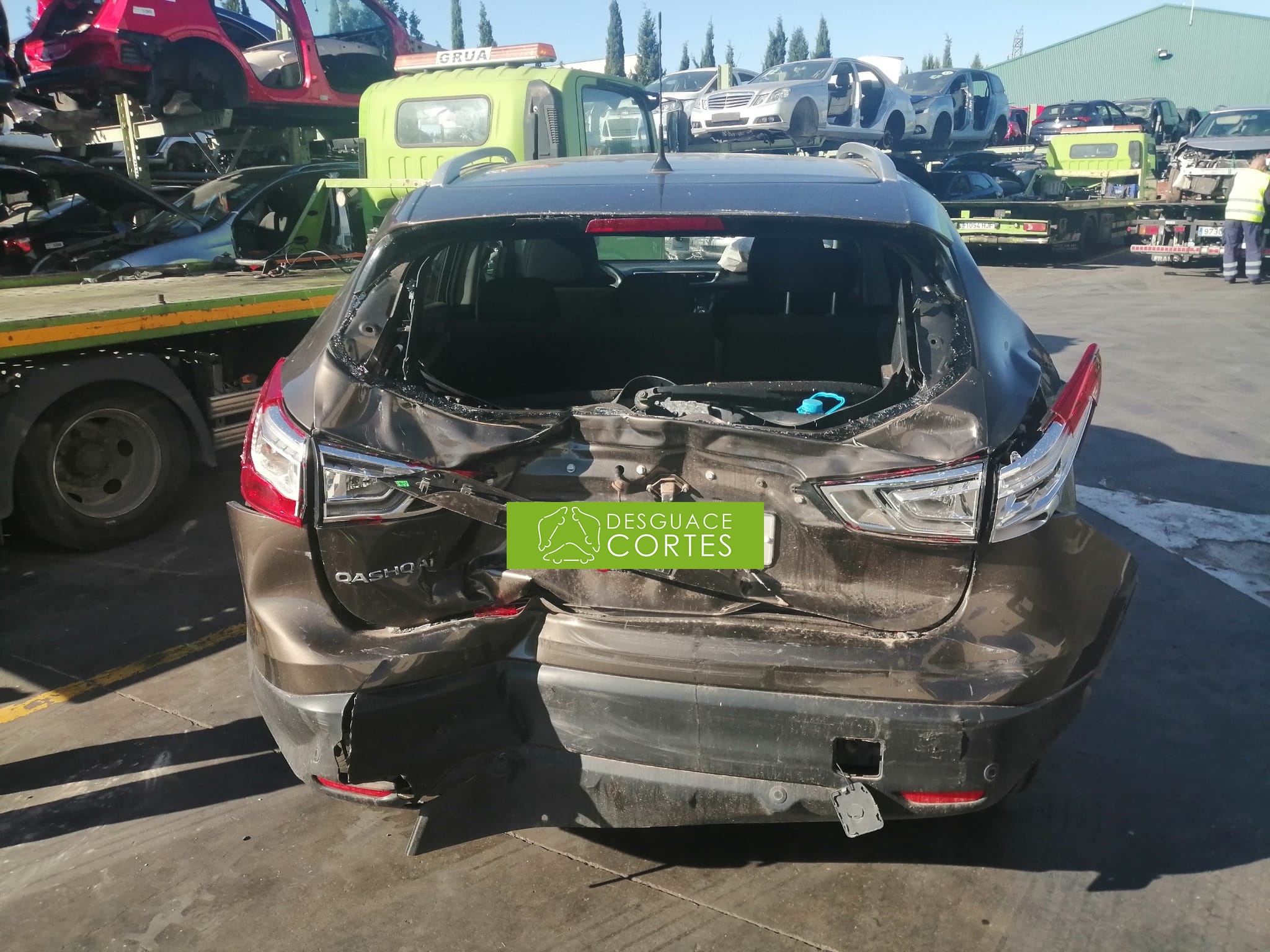 NISSAN Qashqai 2 generation (2013-2023) Bakre høyre dør vindusregulator 827004EA0A 18526584