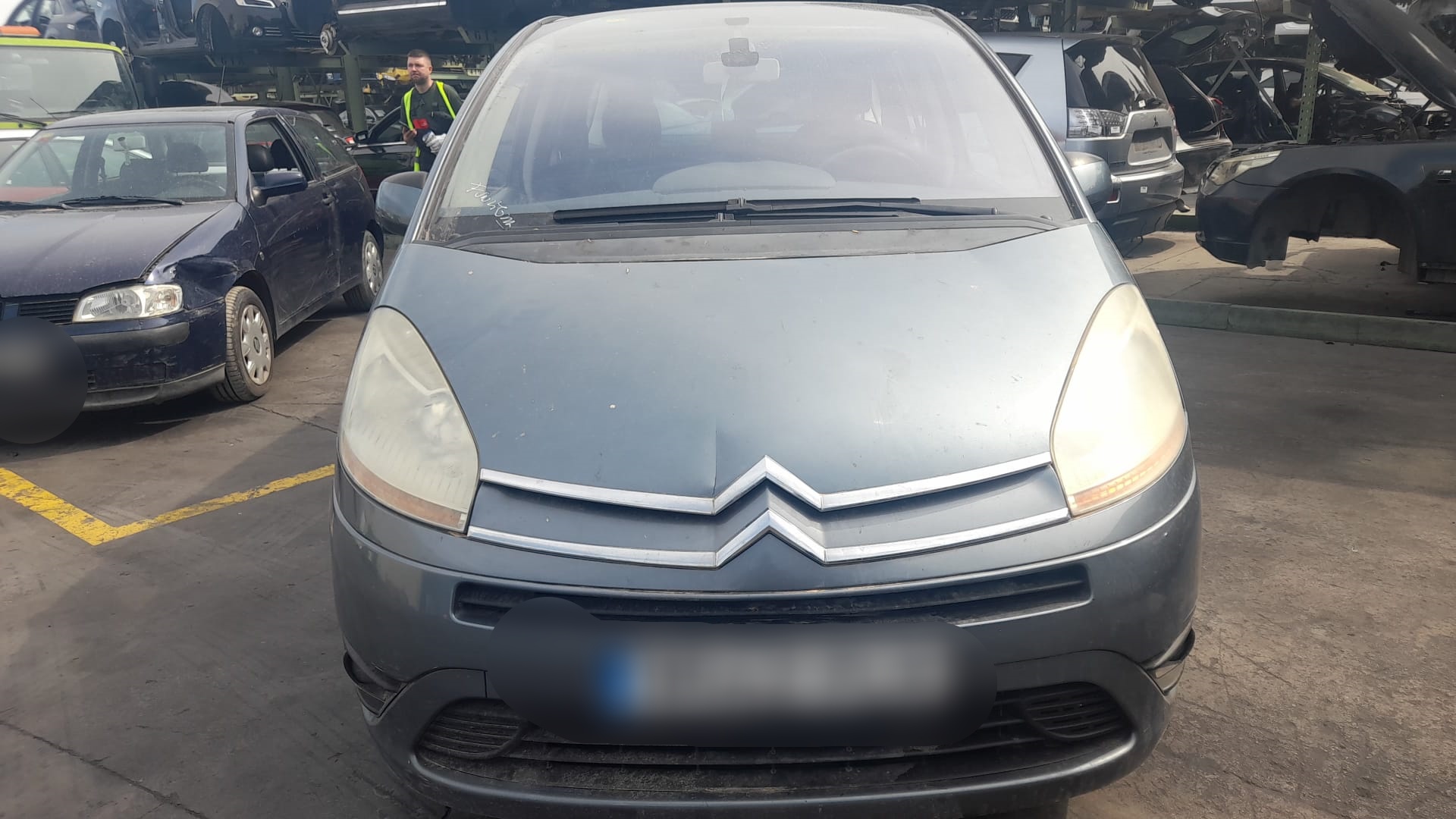 CITROËN C4 Picasso 1 generation (2006-2013) Rear Left Door 9006K4 24652706