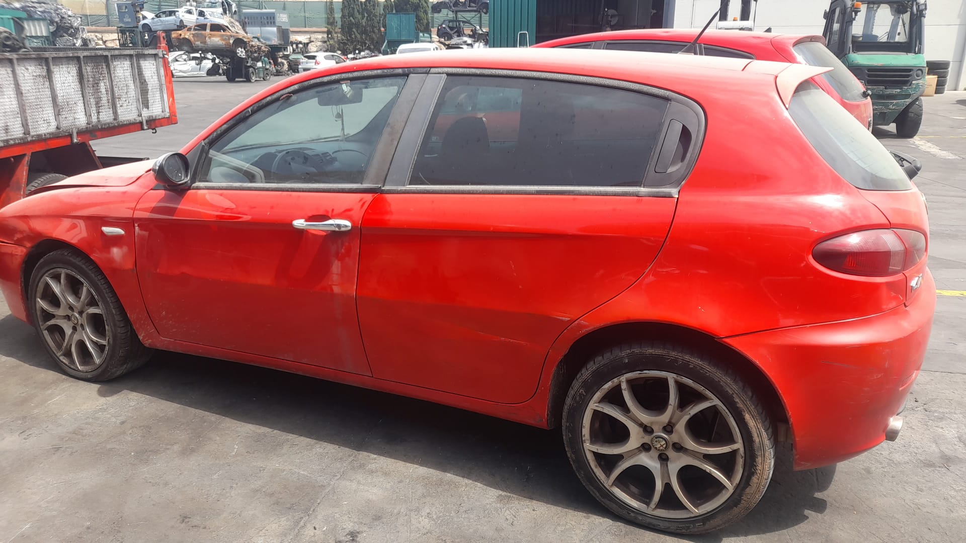 ALFA ROMEO 147 2 generation (2004-2010) Priekinių valytuvų mechanizmas (trapecija) 50501305 24907812