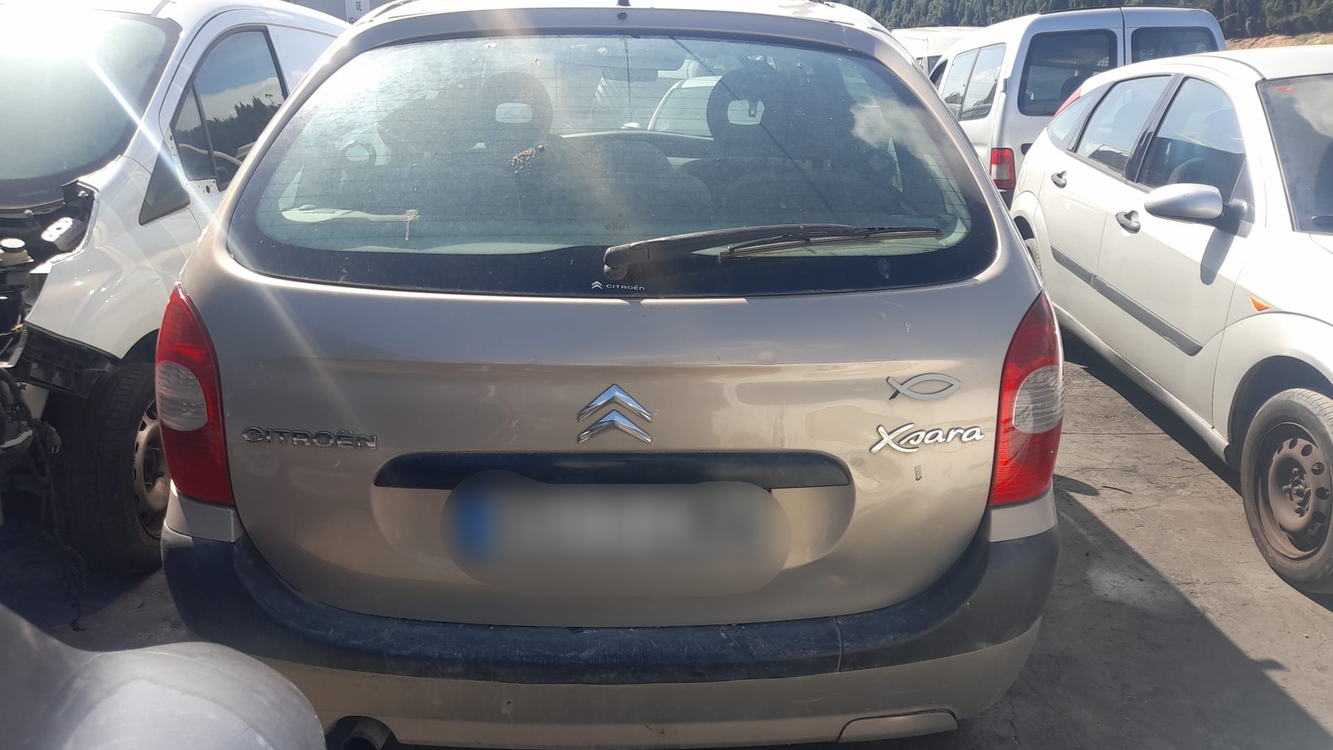 CITROËN Xsara Picasso 1 generation (1999-2010) Крыло переднее левое 7840Q0 25221208