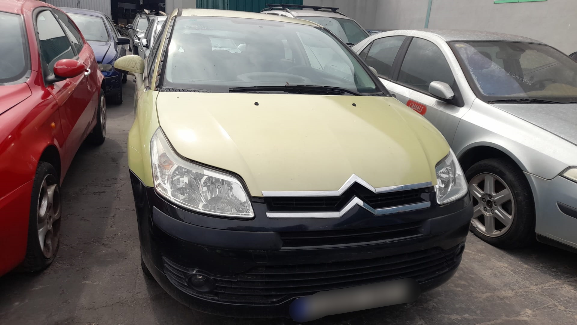 CITROËN C4 1 generation (2004-2011) Крыло переднее правое 7841S2 18663934