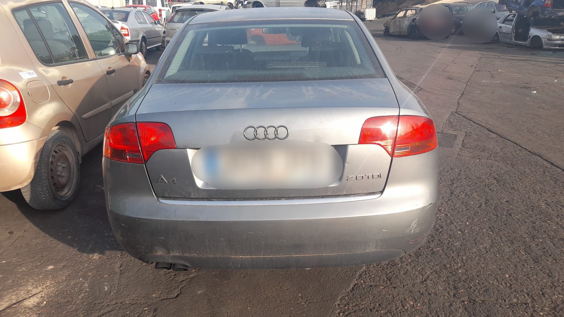 AUDI A4 B6/8E (2000-2005) Дверь задняя левая 8E0833051J 20408116