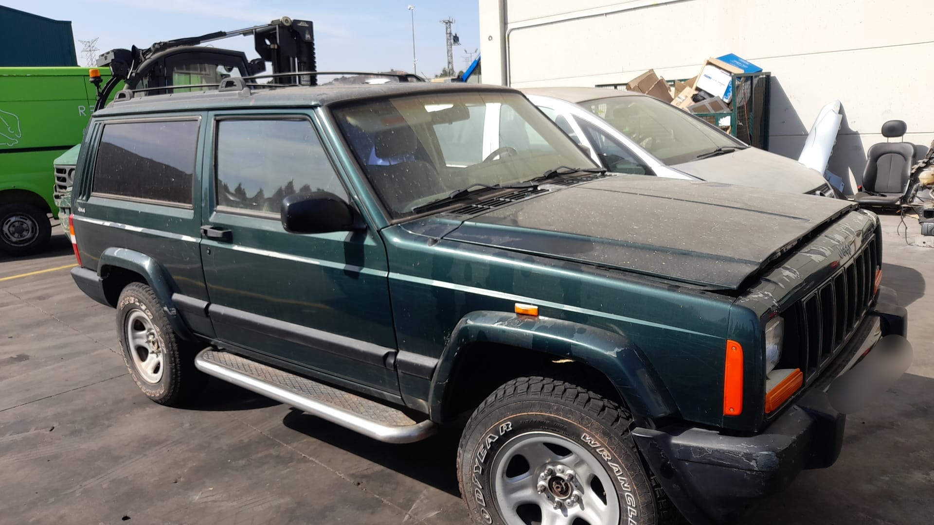 JEEP Cherokee 2 generation (XJ)  (1997-2001) Priekšējā labā spārna pagrieziena signāls 55055142 25166976