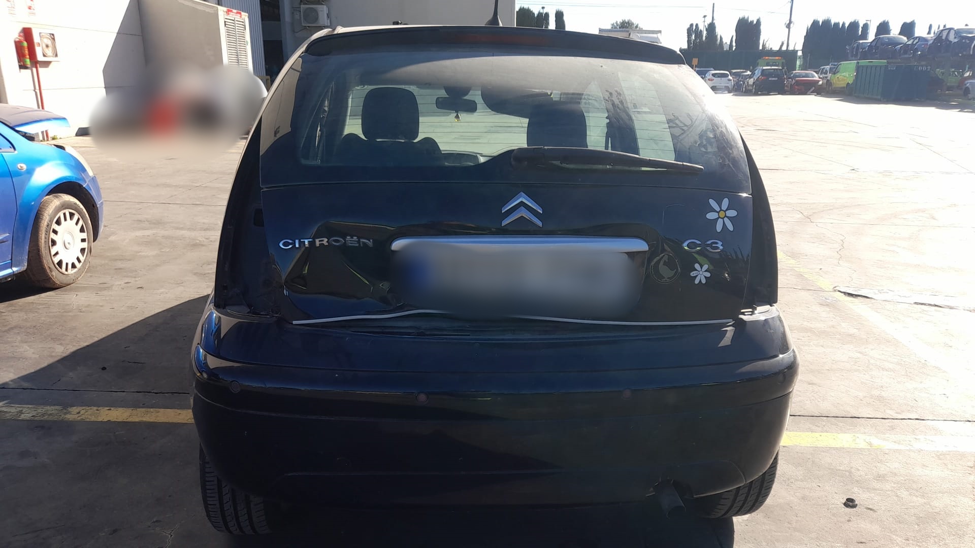 CITROËN C3 1 generation (2002-2010) Rear Left Door 9006K7 24028976