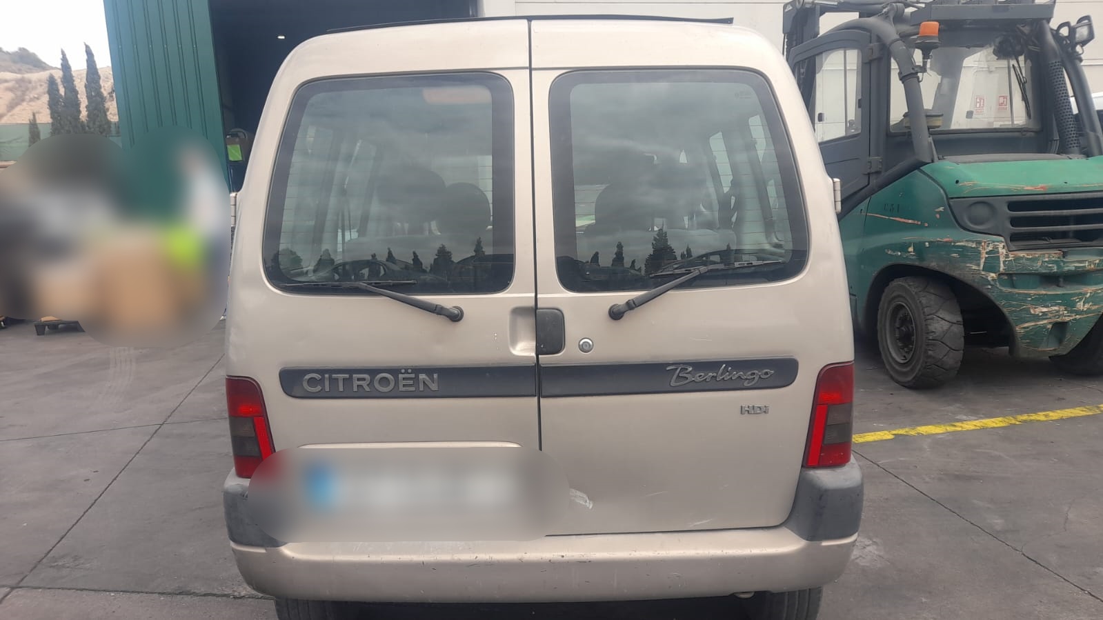 CITROËN Berlingo 1 generation (1996-2012) Ремень безопасности передний левый 8973CY 25044492