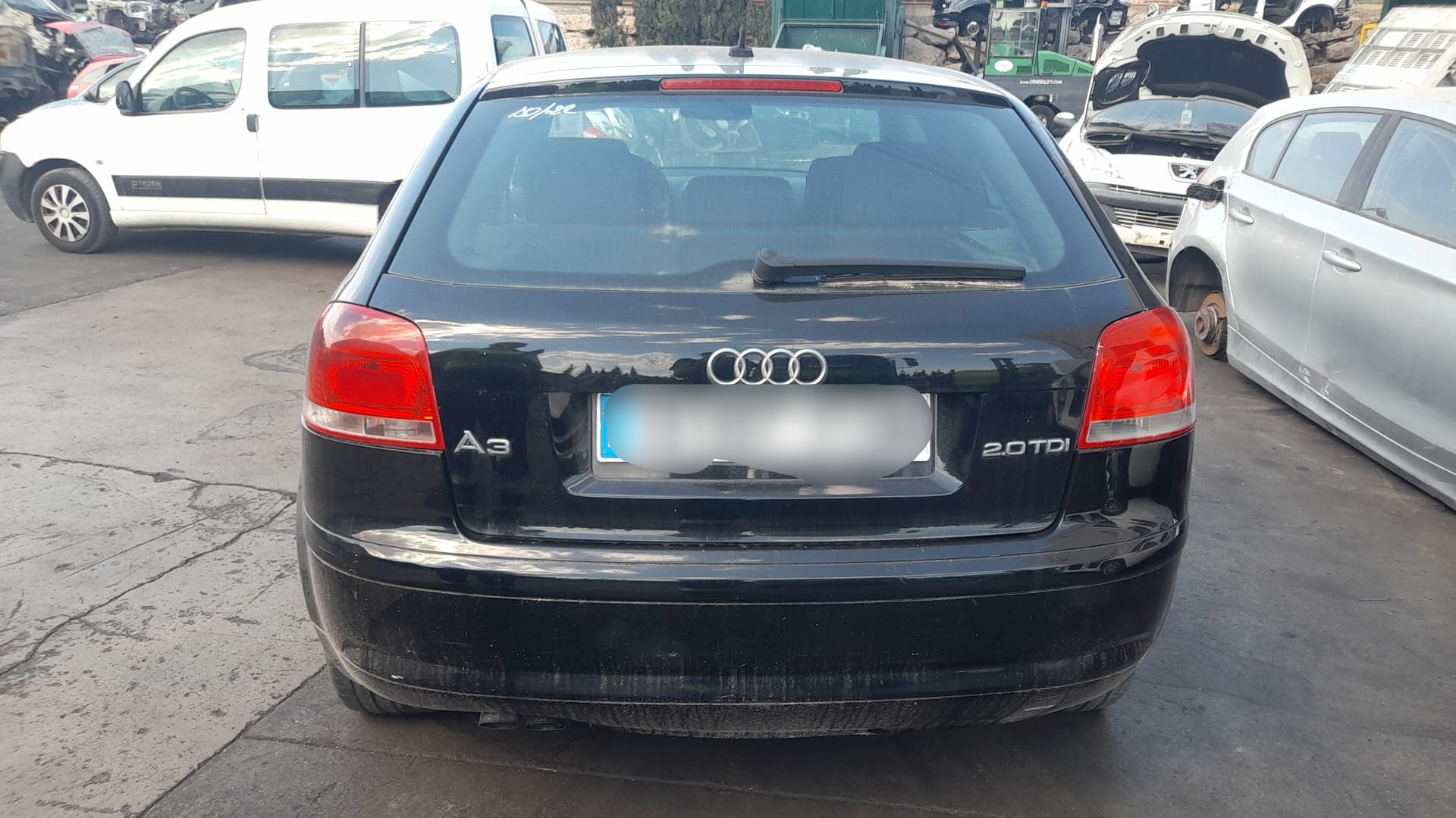 AUDI A3 8P (2003-2013) Csomagtérfedél 8P3827023AC 20141917