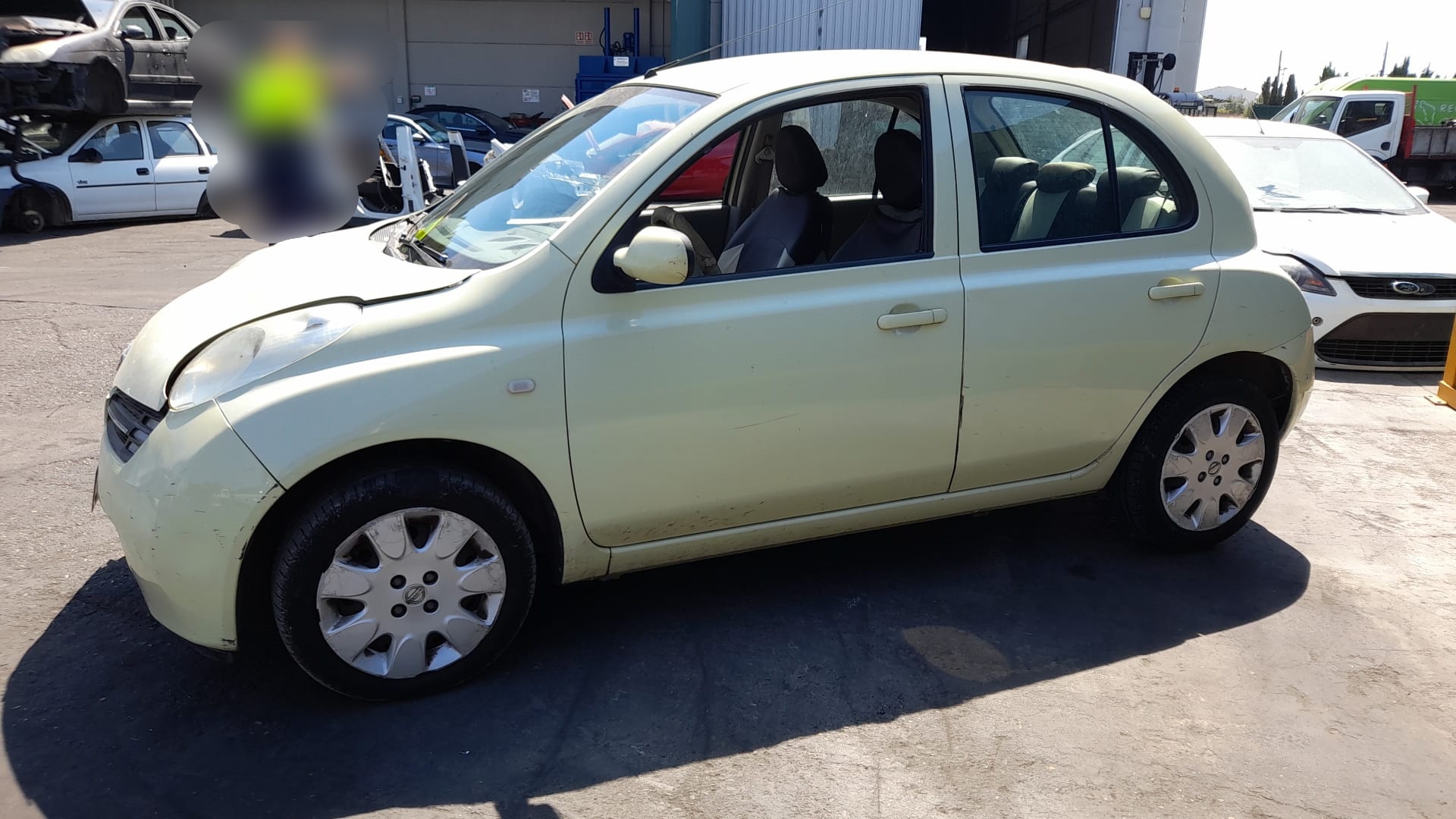 NISSAN Micra K12 (2002-2010) Aripa stânga față 63100AX630 18565367