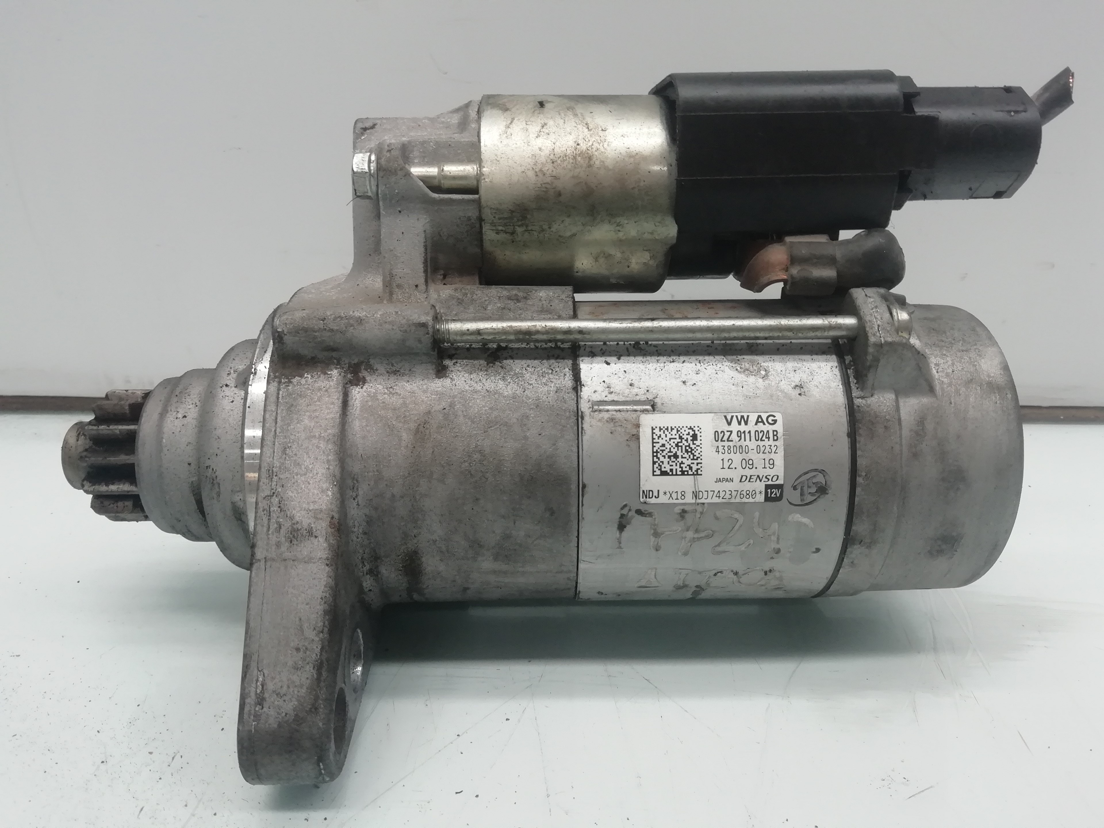 SEAT Ateca 1 generation (2016-2024) Starter Motor 02Z911024B 20140577