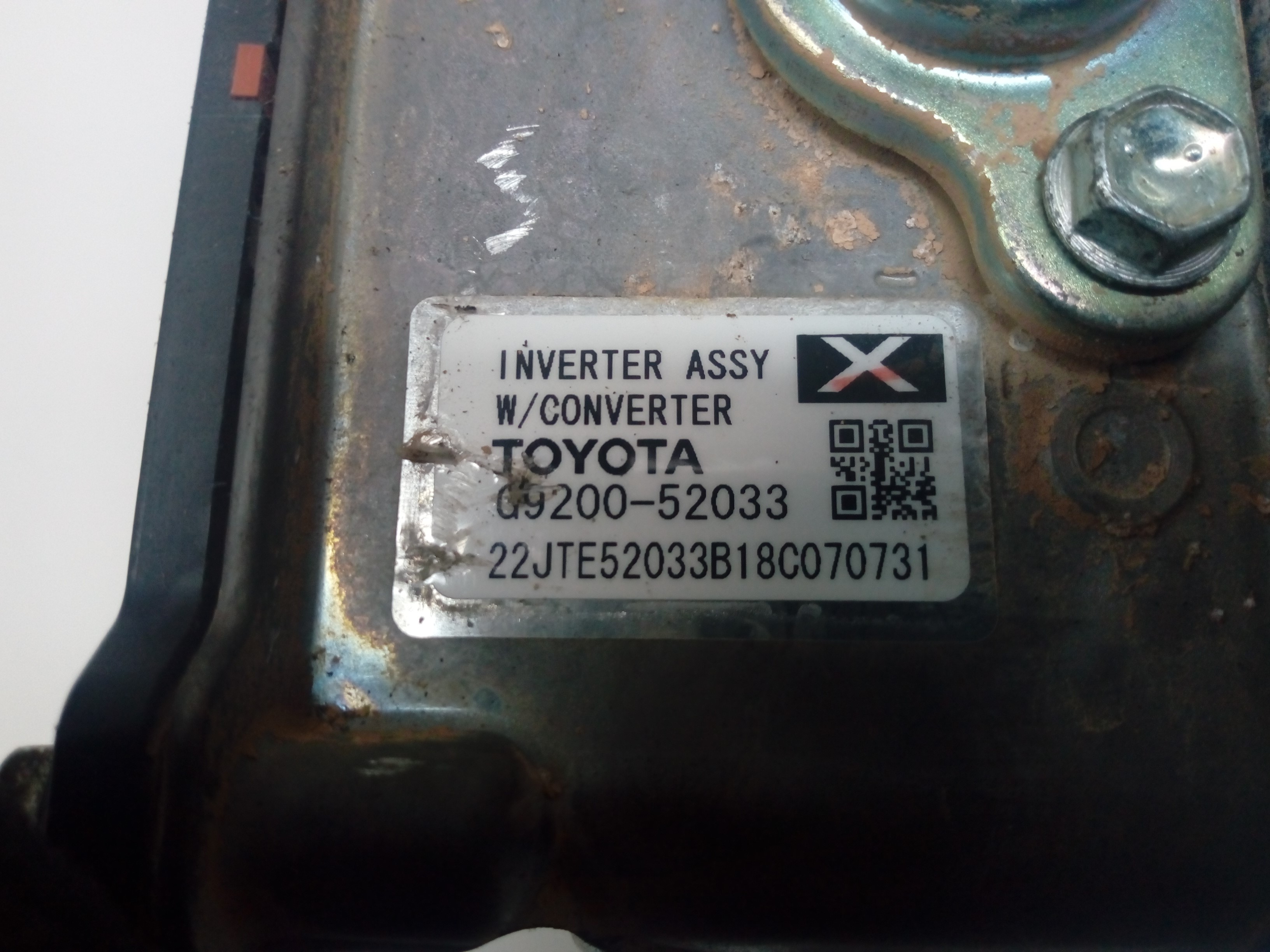 TOYOTA Yaris 3 generation (2010-2019) Other part G920052033 25202123