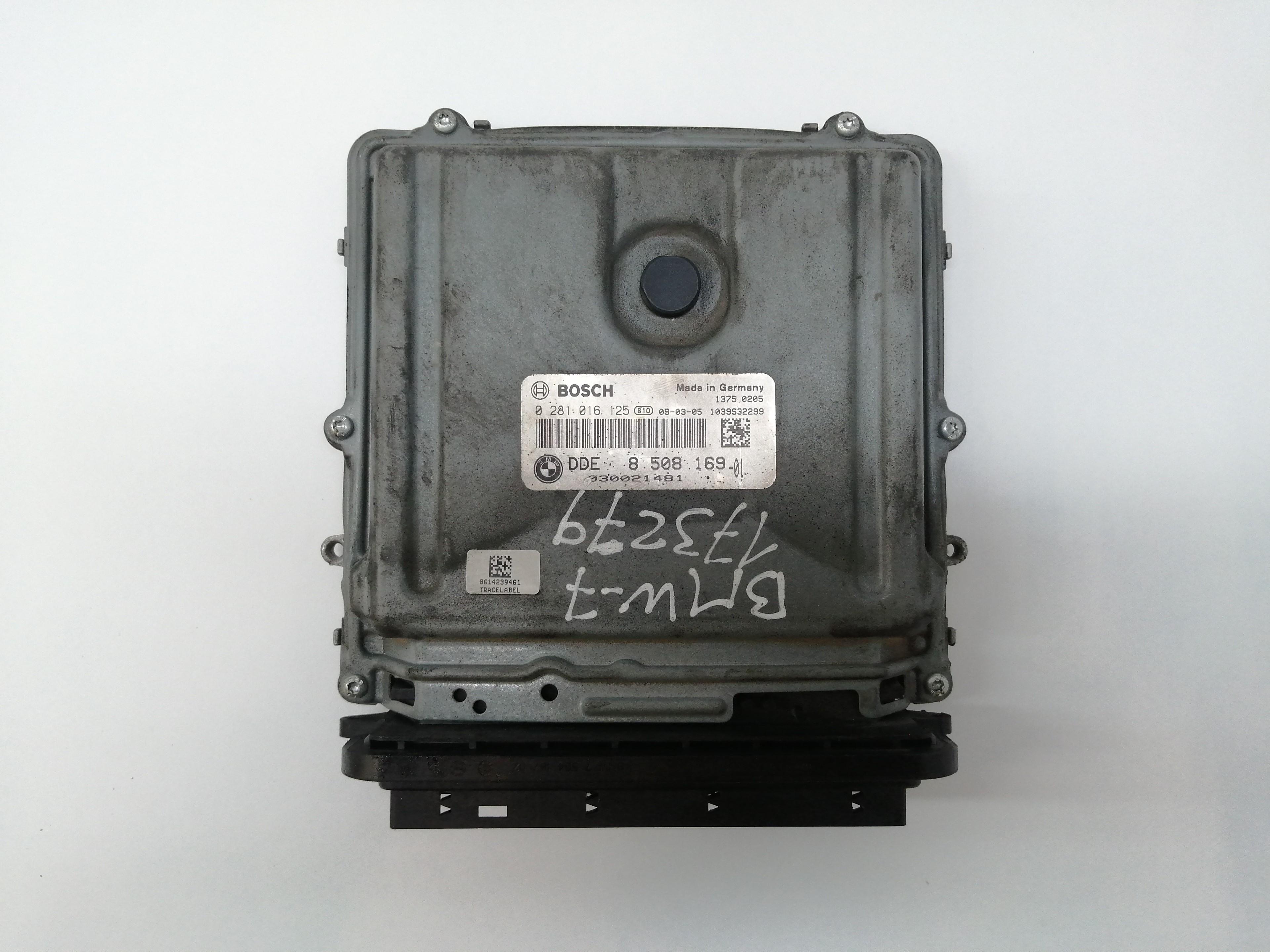 BMW 7 Series F01/F02 (2008-2015) Блок за управление на двигателя ECU 13618570593 18587159