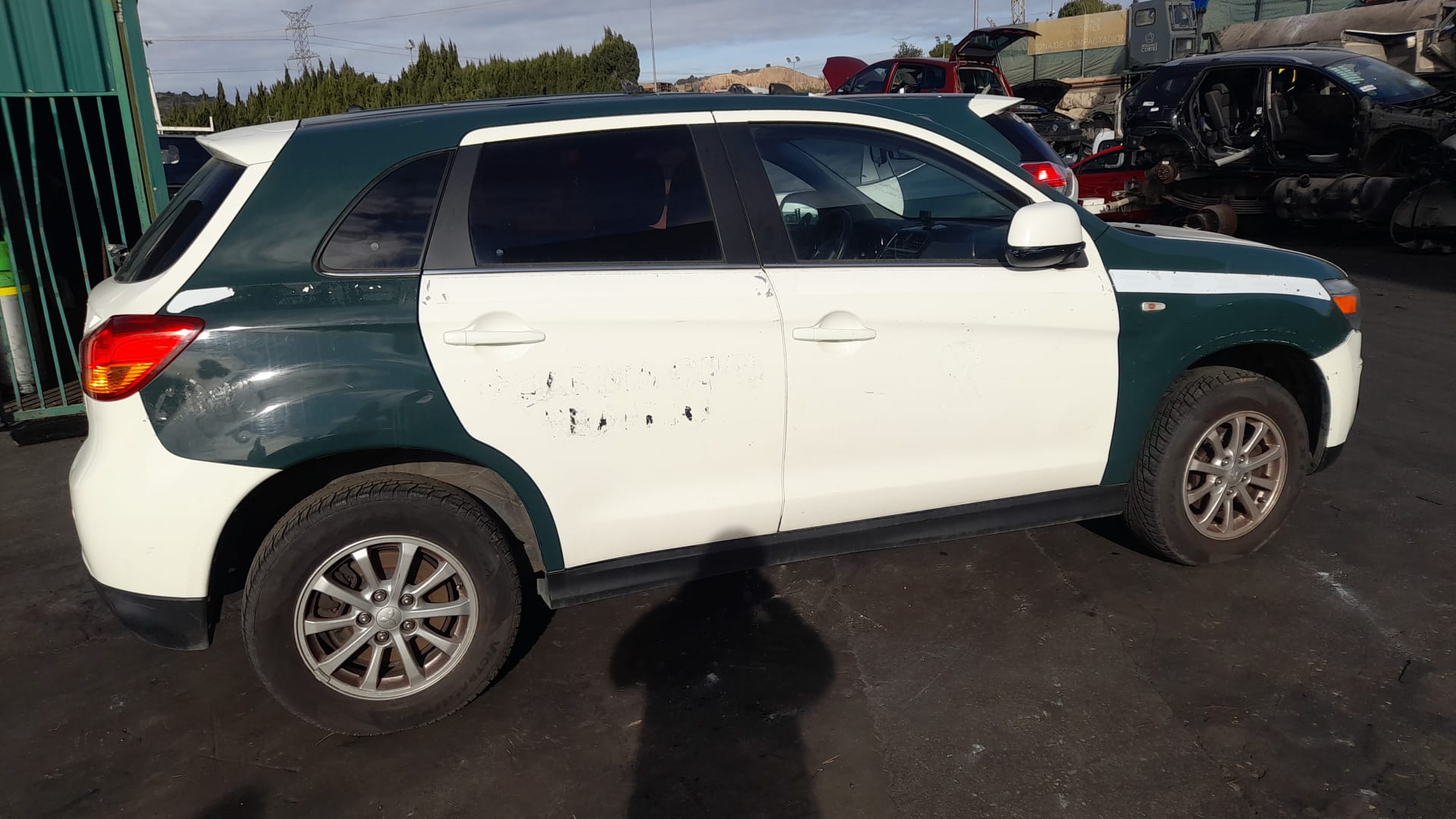 MITSUBISHI ASX 1 generation (2010-2020) Rear Left Door 5730A977 25182061