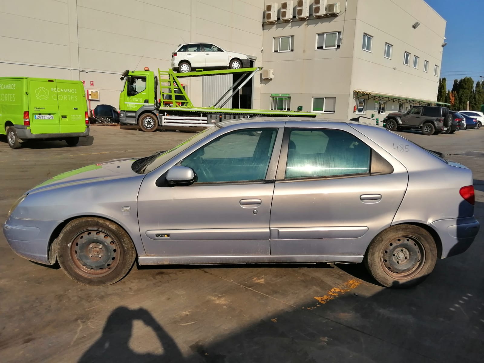 CITROËN Xsara 1 generation (1997-2004) Фонарь задний левый 6350P0 18516490