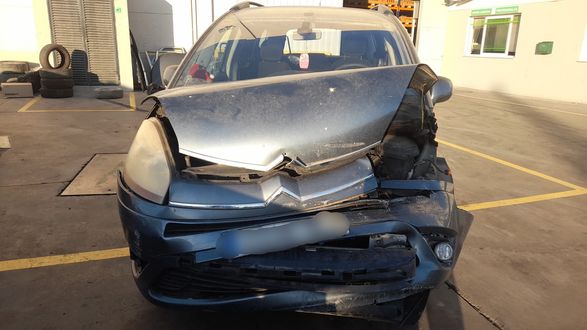 CITROËN C4 Picasso 1 generation (2006-2013) Galinės kairės durys 9006K4 18580932