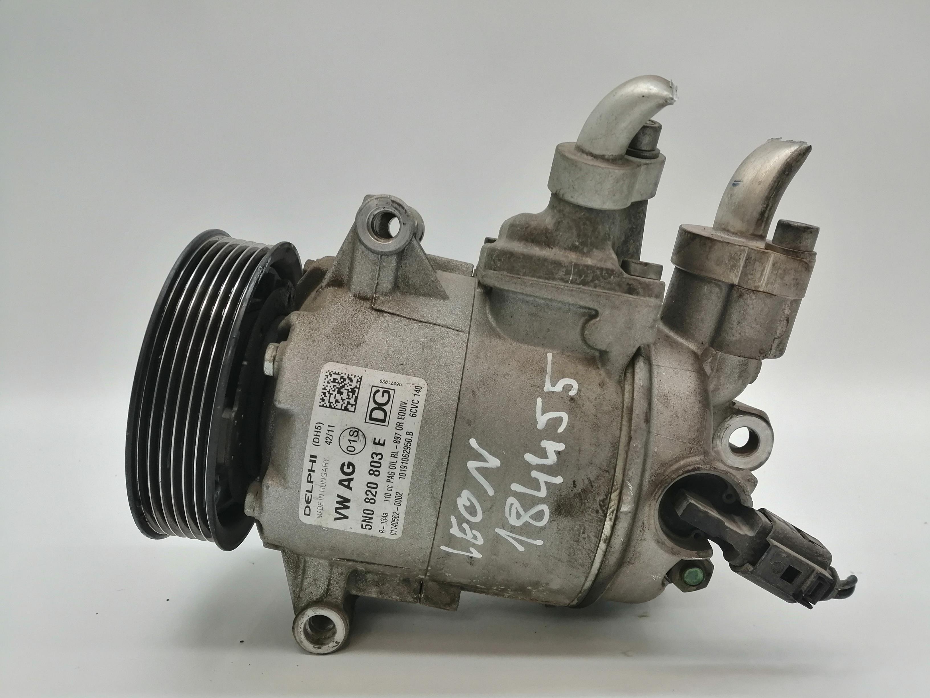 SEAT Leon 2 generation (2005-2012) Air Condition Pump 5N0820803E, 6CVC140 25220660