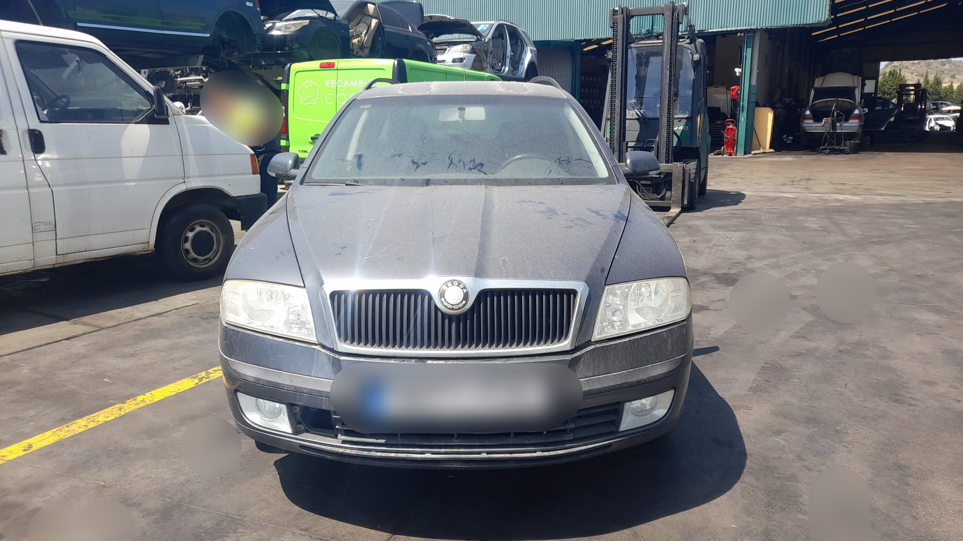 SKODA Octavia 2 generation (2004-2013) Зеркало передней правой двери 1Z1857508G 25177561