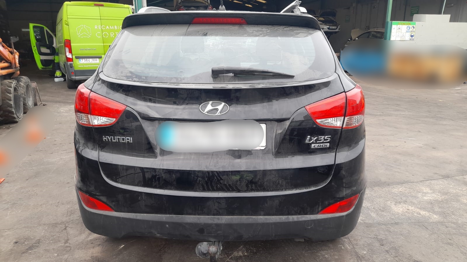 HYUNDAI ix35 1 generation (2009-2015) Aizmugurējais buferis 866112Y000 23563099