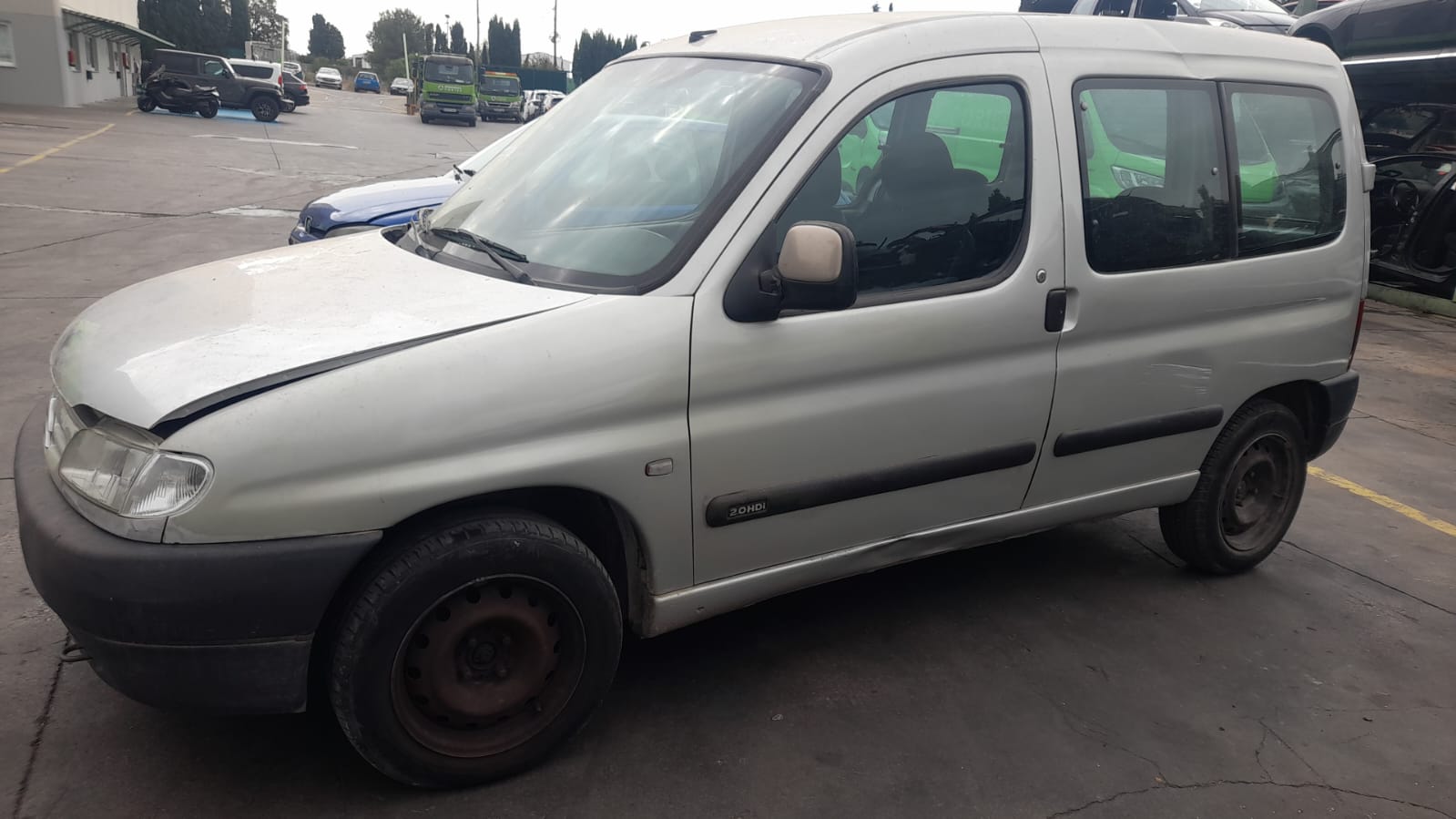 CITROËN Berlingo 1 generation (1996-2012) Преден ляв предпазен колан 8973CY 25755605