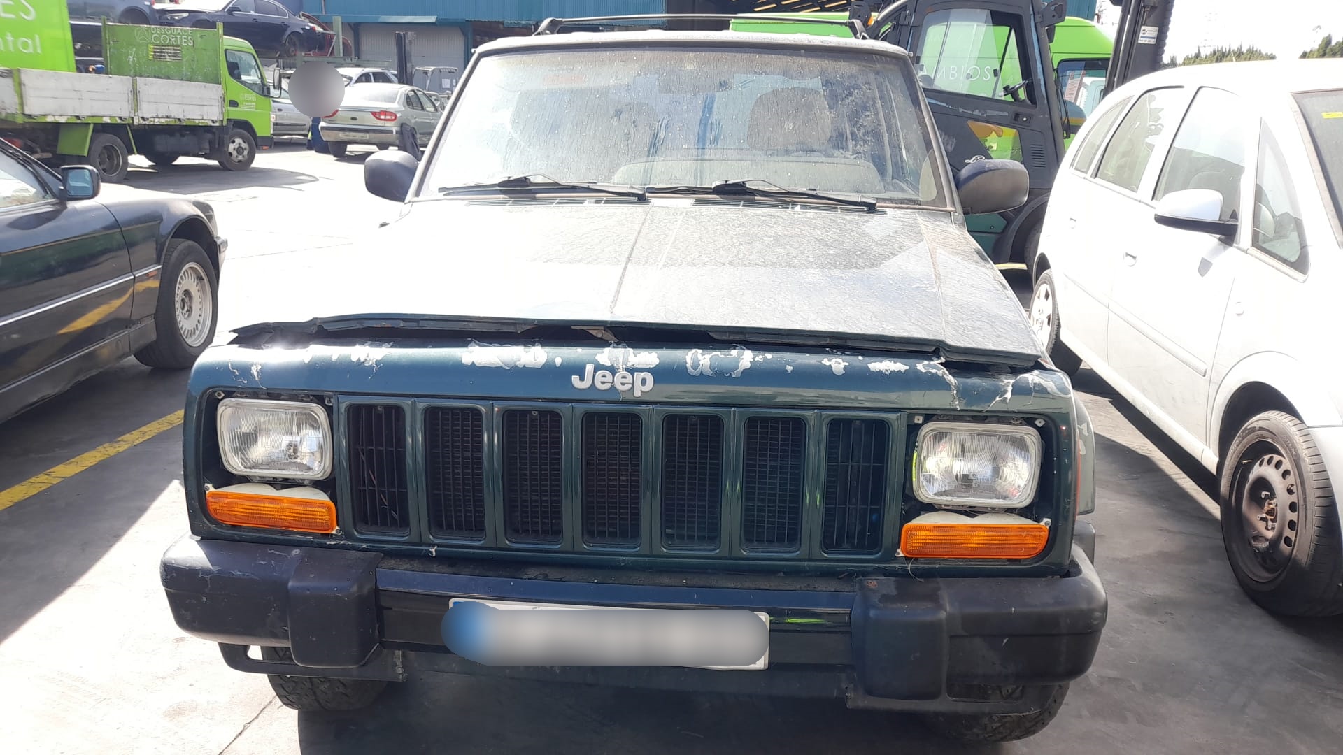 JEEP Cherokee 2 generation (XJ)  (1997-2001) Priekšējā labā spārna pagrieziena signāls 55055142 25166976