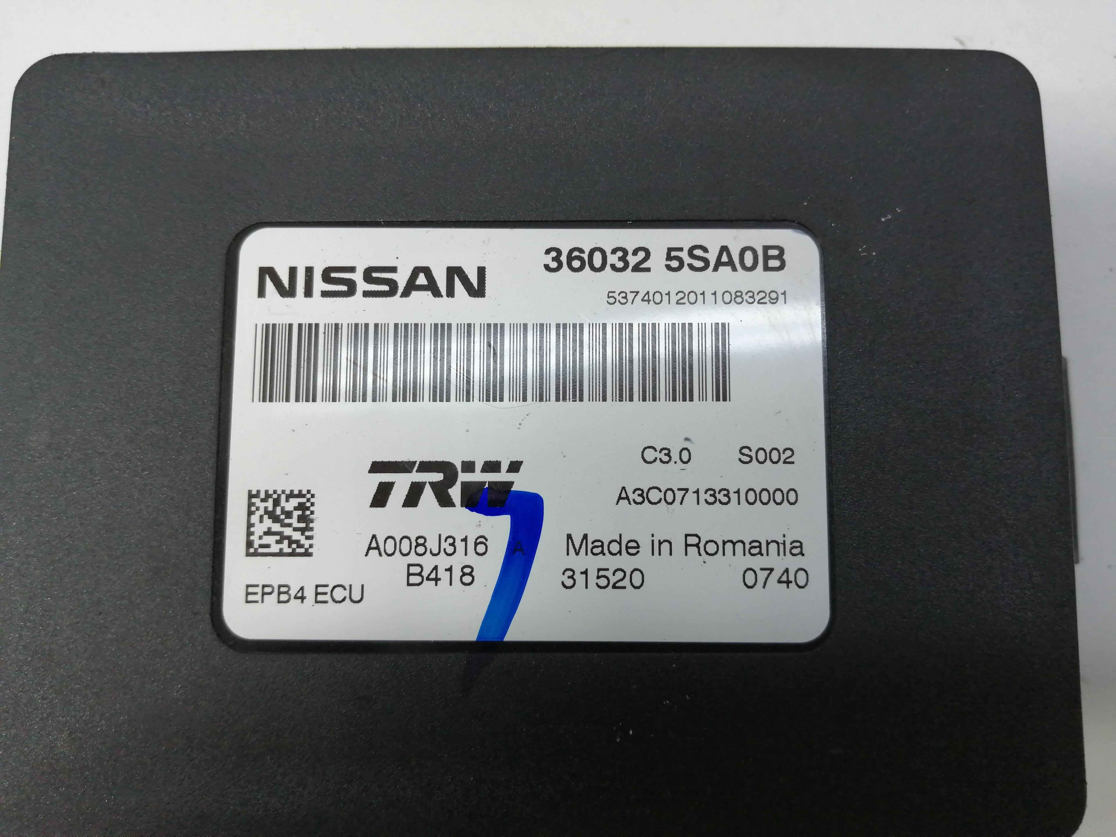 NISSAN Leaf 1 generation (2010-2017) Other Control Units 360325SA0B 25182106