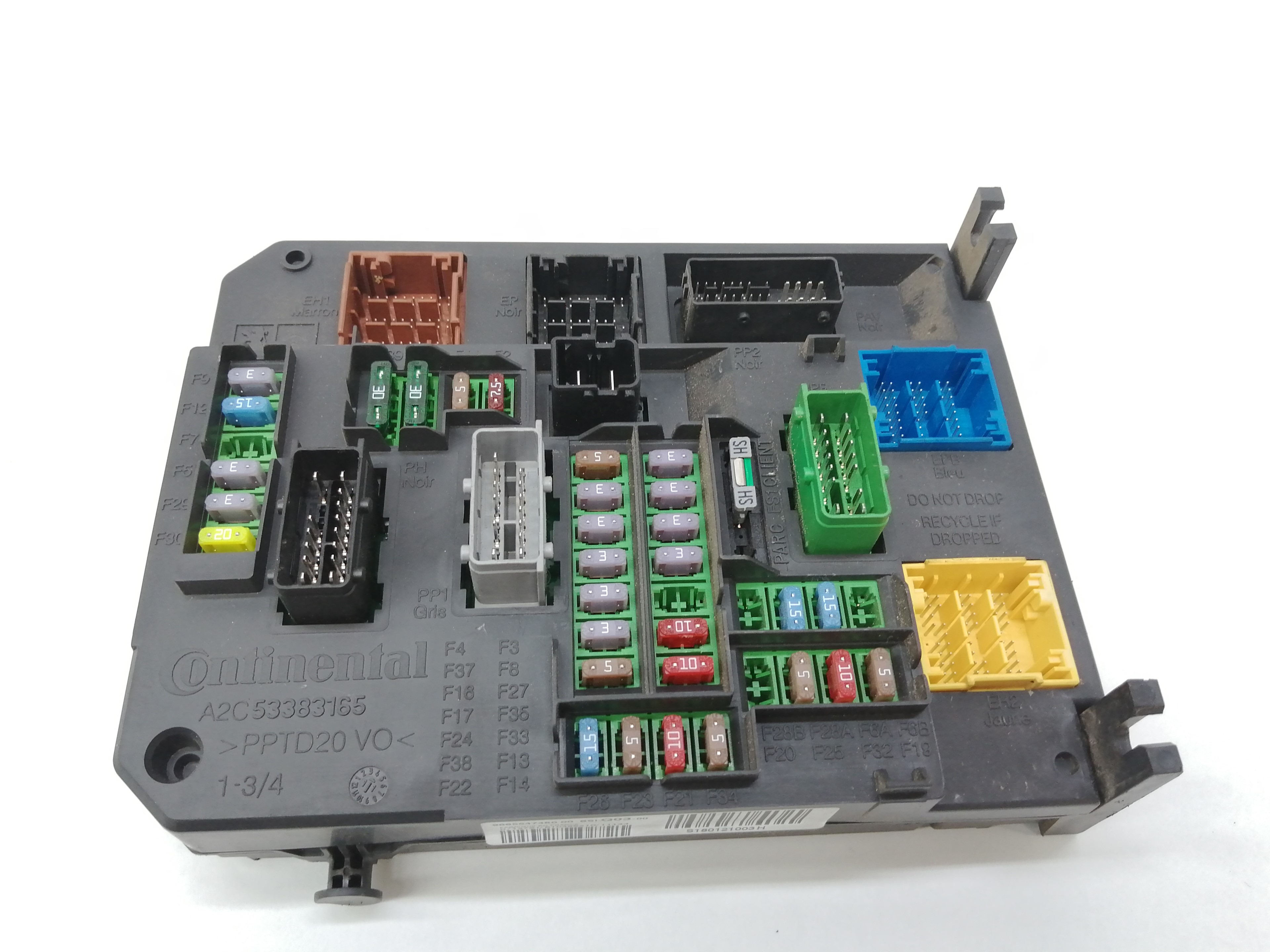 CITROËN C4 2 generation (2010-2024) Fuse Box 966554748000,BSIQ0300 21448678