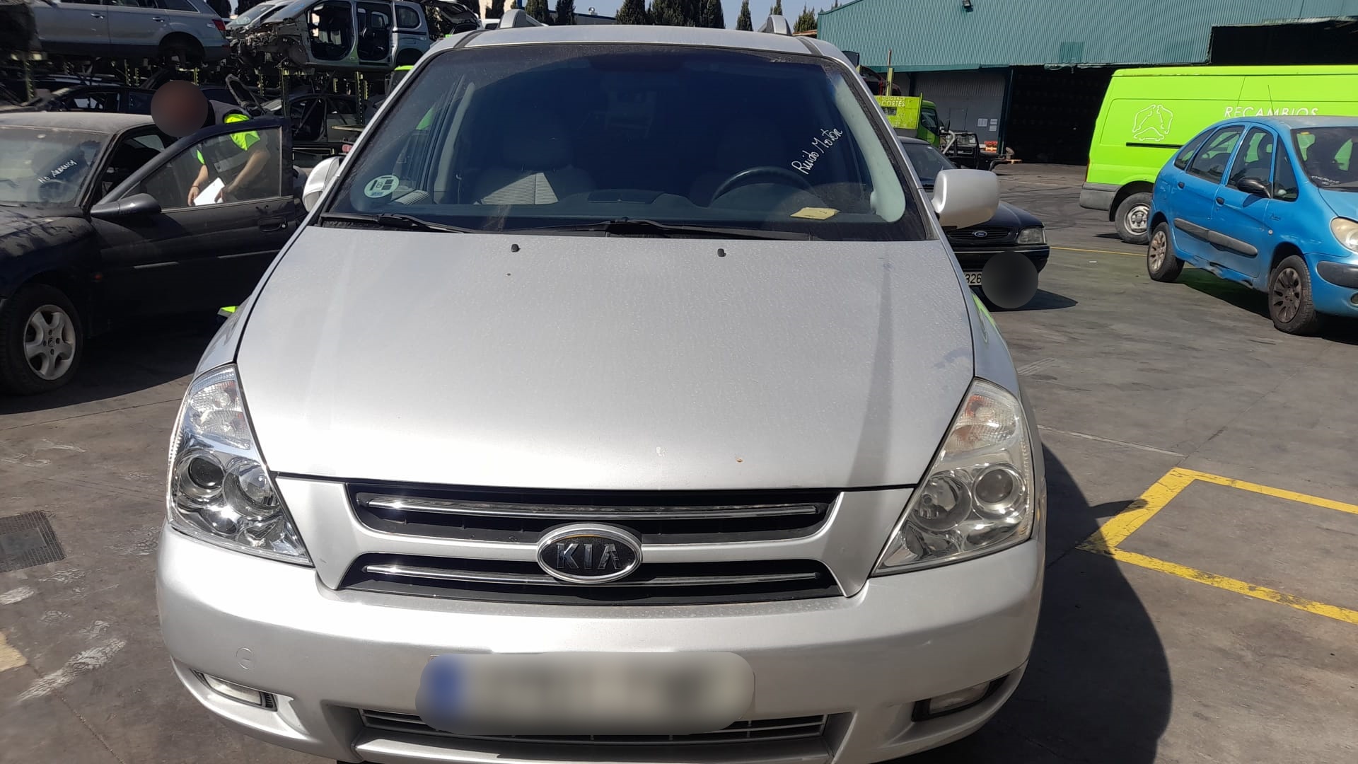 KIA Carnival 2 generation (2006-2010) Генератор 373004X900 18653768