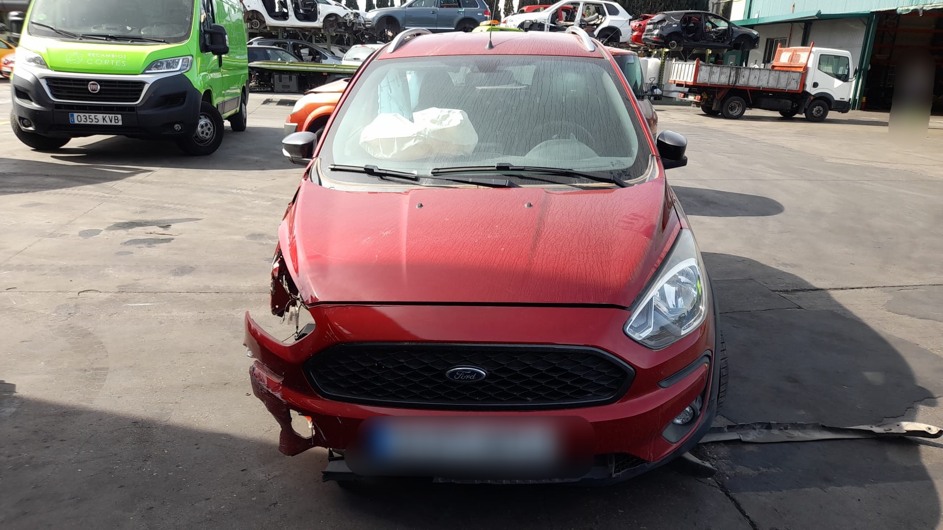 FORD Ka 2 generation (2008-2020) Крышка багажника 2245167 23834192