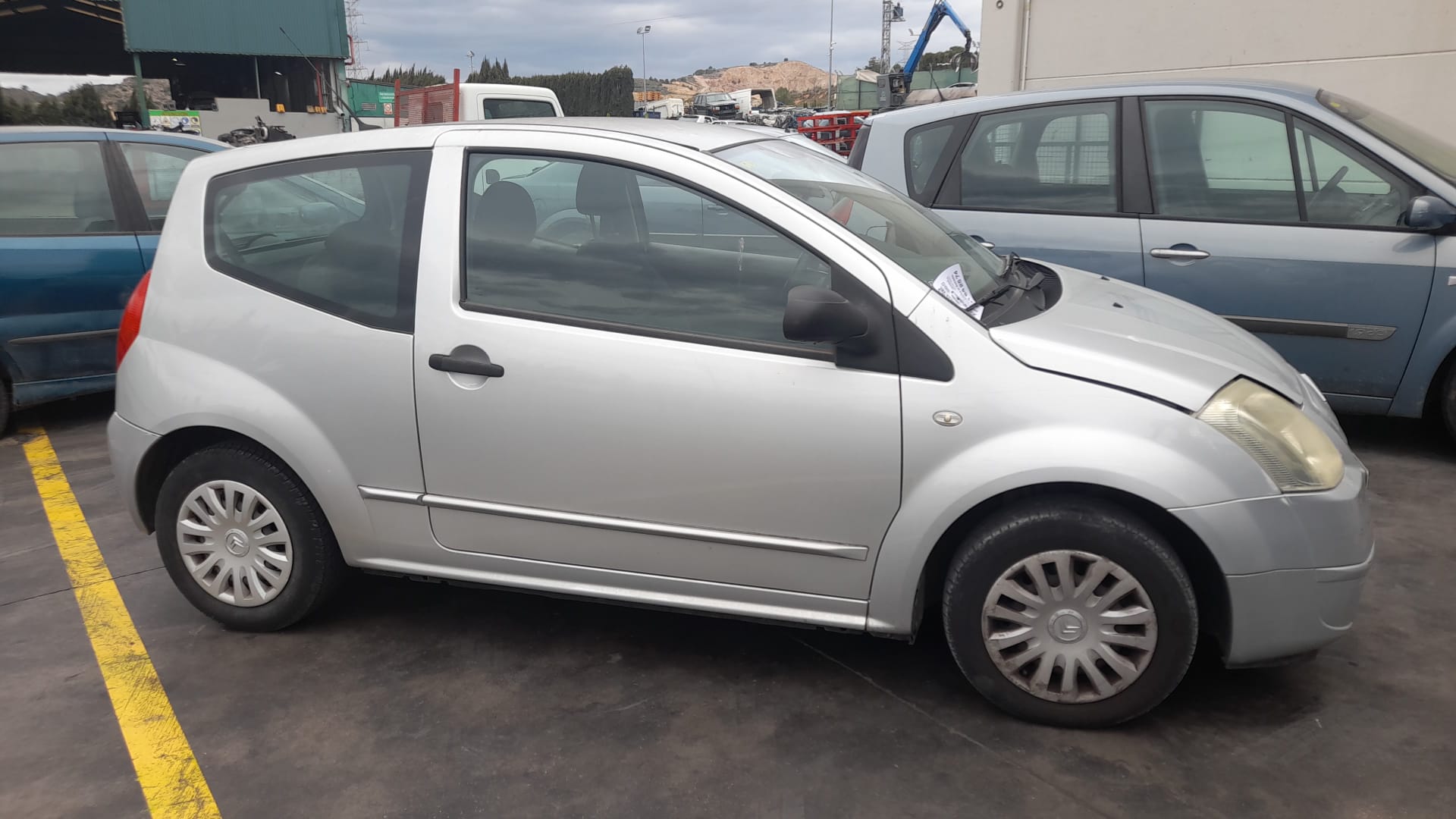 CITROËN C2 1 generation (2003-2009) Крышка багажника 8701S2 18641999