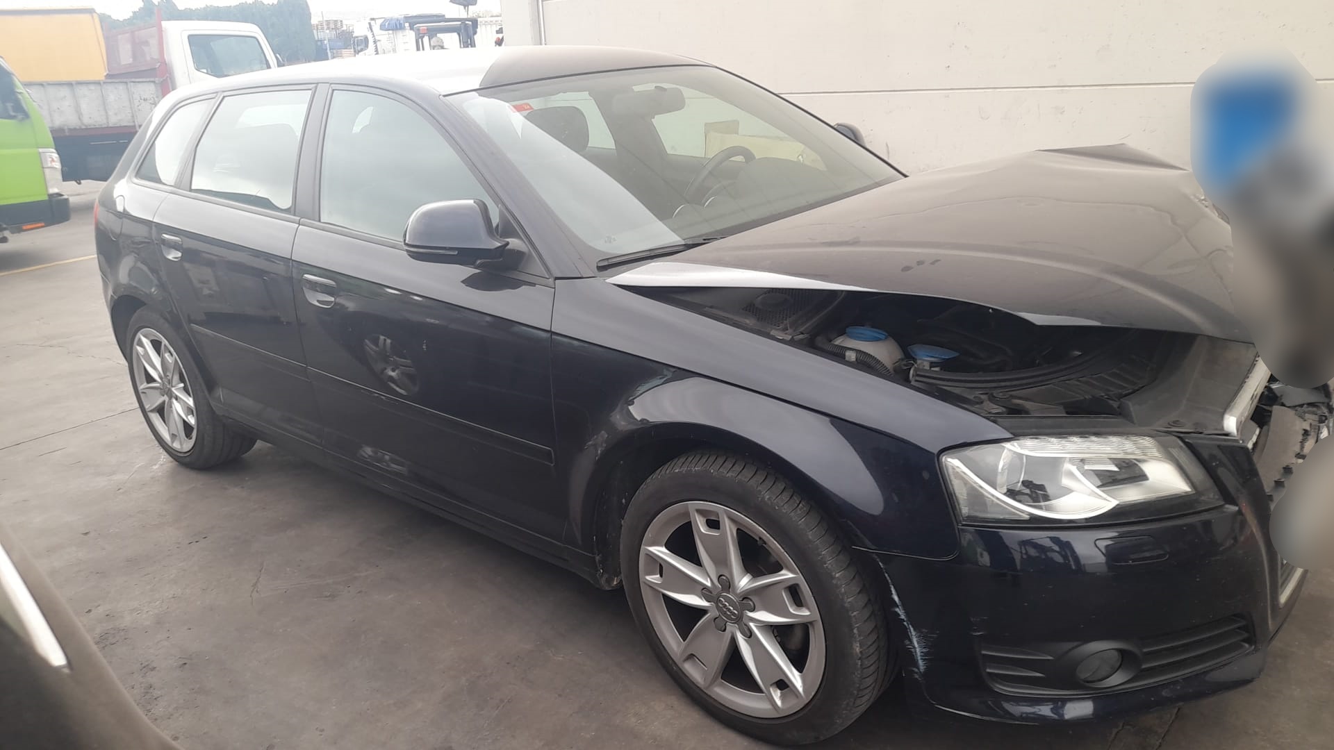 AUDI A3 8P (2003-2013) Priekšējo kreiso durvju slēdzene 4F1837015 25177664