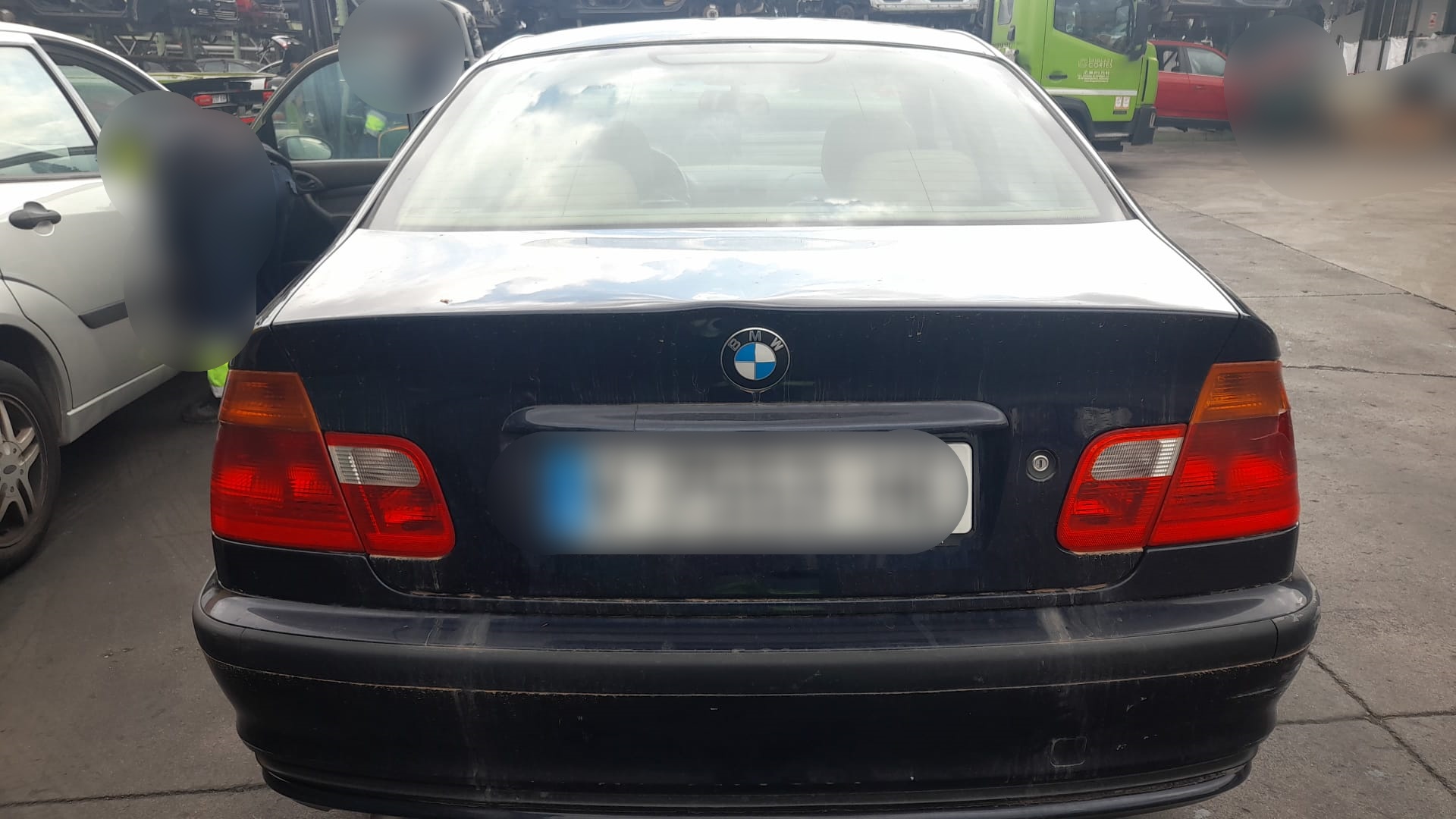 BMW 3 Series E46 (1997-2006) Priekšējais kreisais spārns 41358240405 25196212