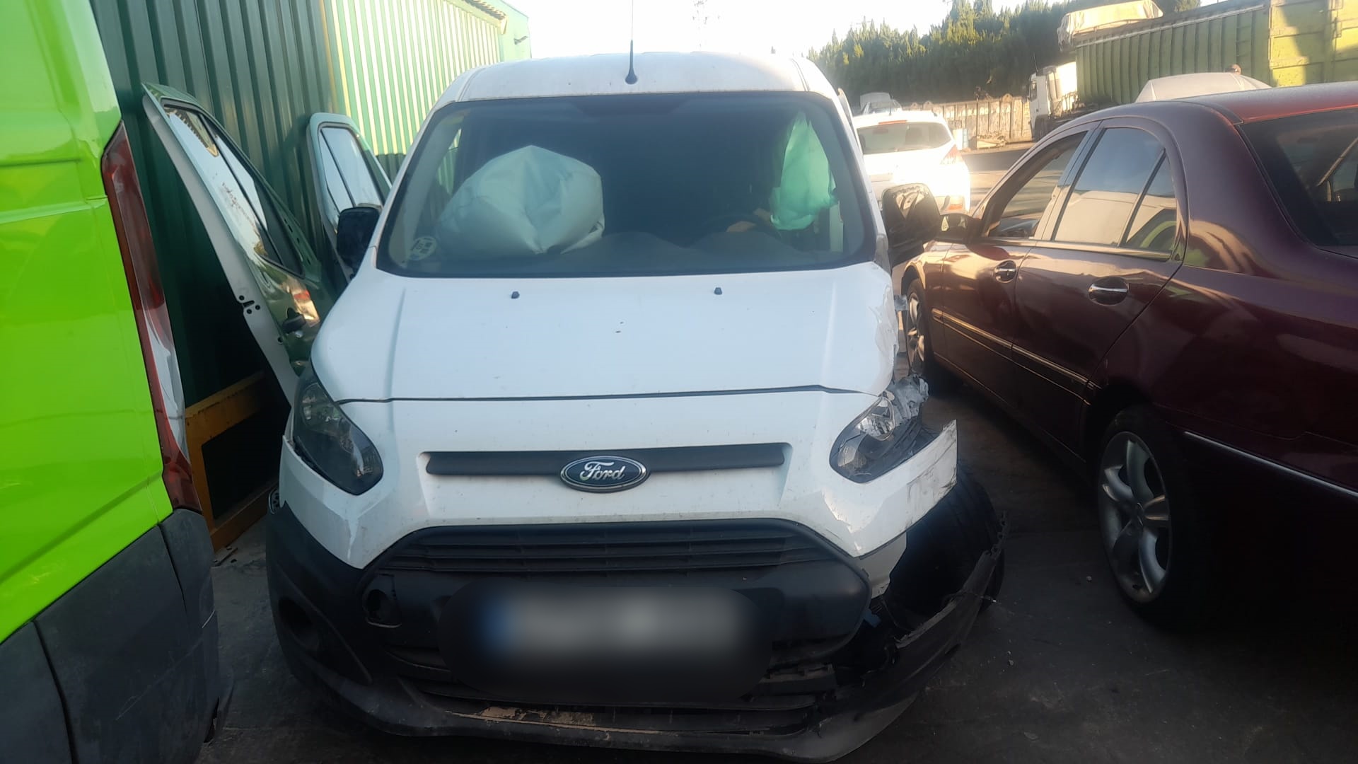 FORD Tourneo Connect 2 generation (2013-2022) Регулятор вікна правої передньої двері 1847848 27196910