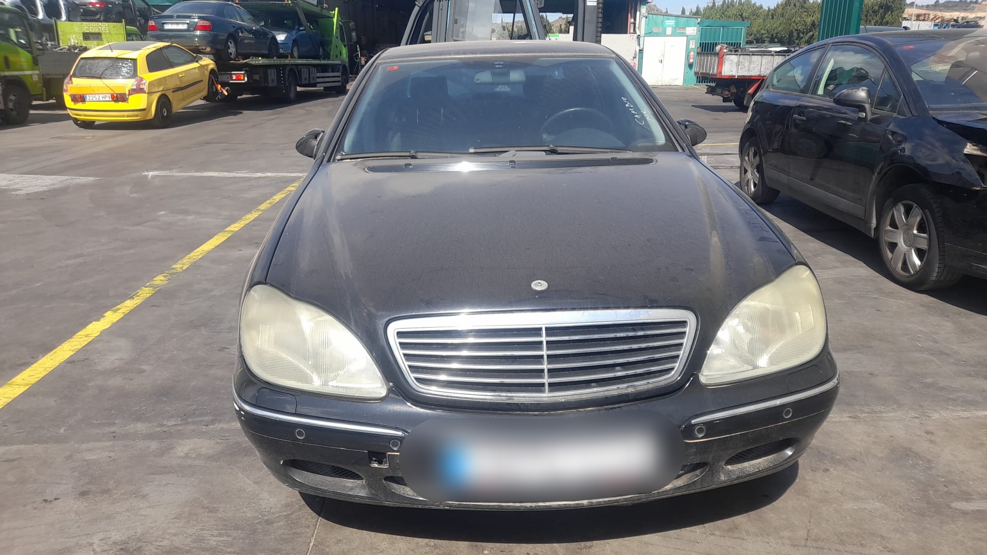 MERCEDES-BENZ S-Class W220 (1998-2005) Bakre støtfanger A2208800140,A2208800140 24548913