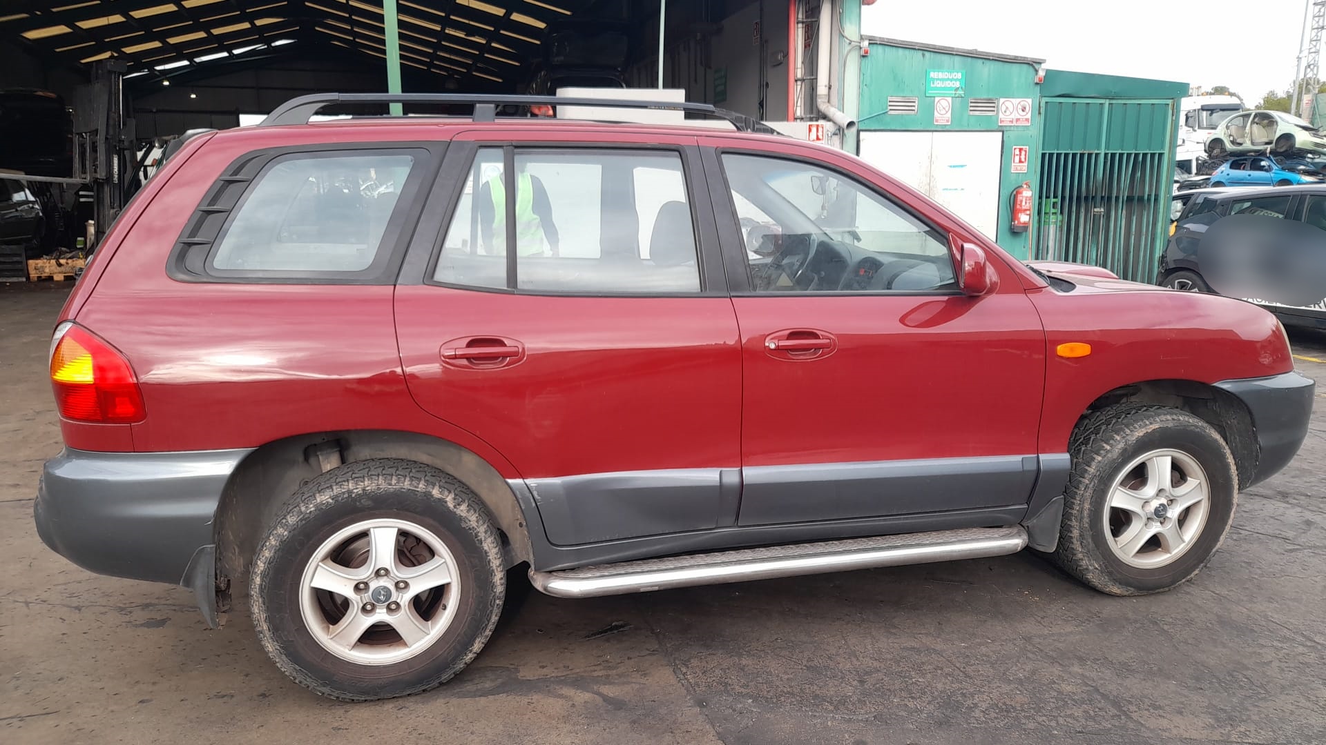 HYUNDAI Santa Fe SM (2000-2013) Дверь задняя правая 7700426110 24019717