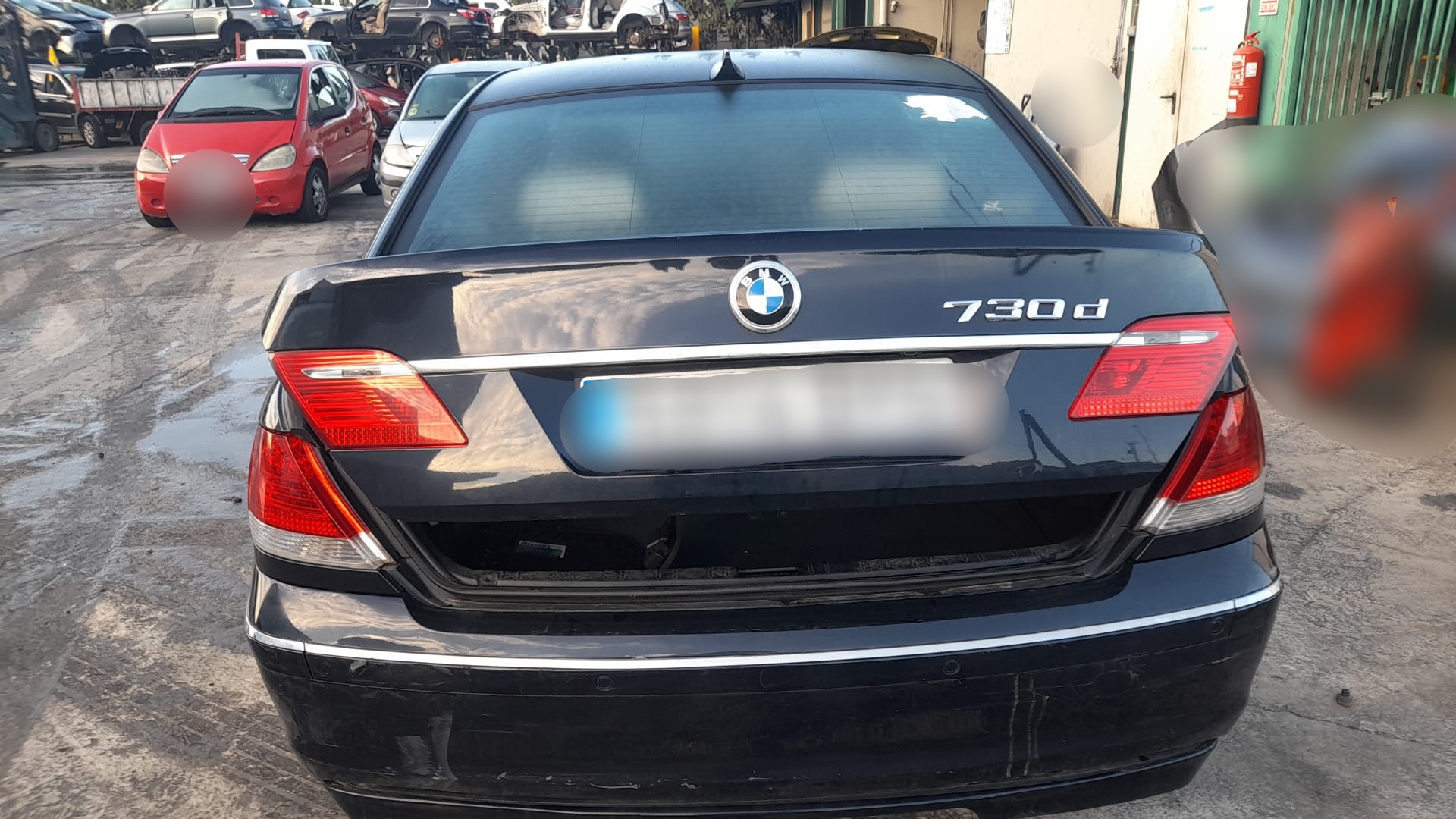 BMW 7 Series E65/E66 (2001-2008) Galinis tiltas 33316779789 22653211