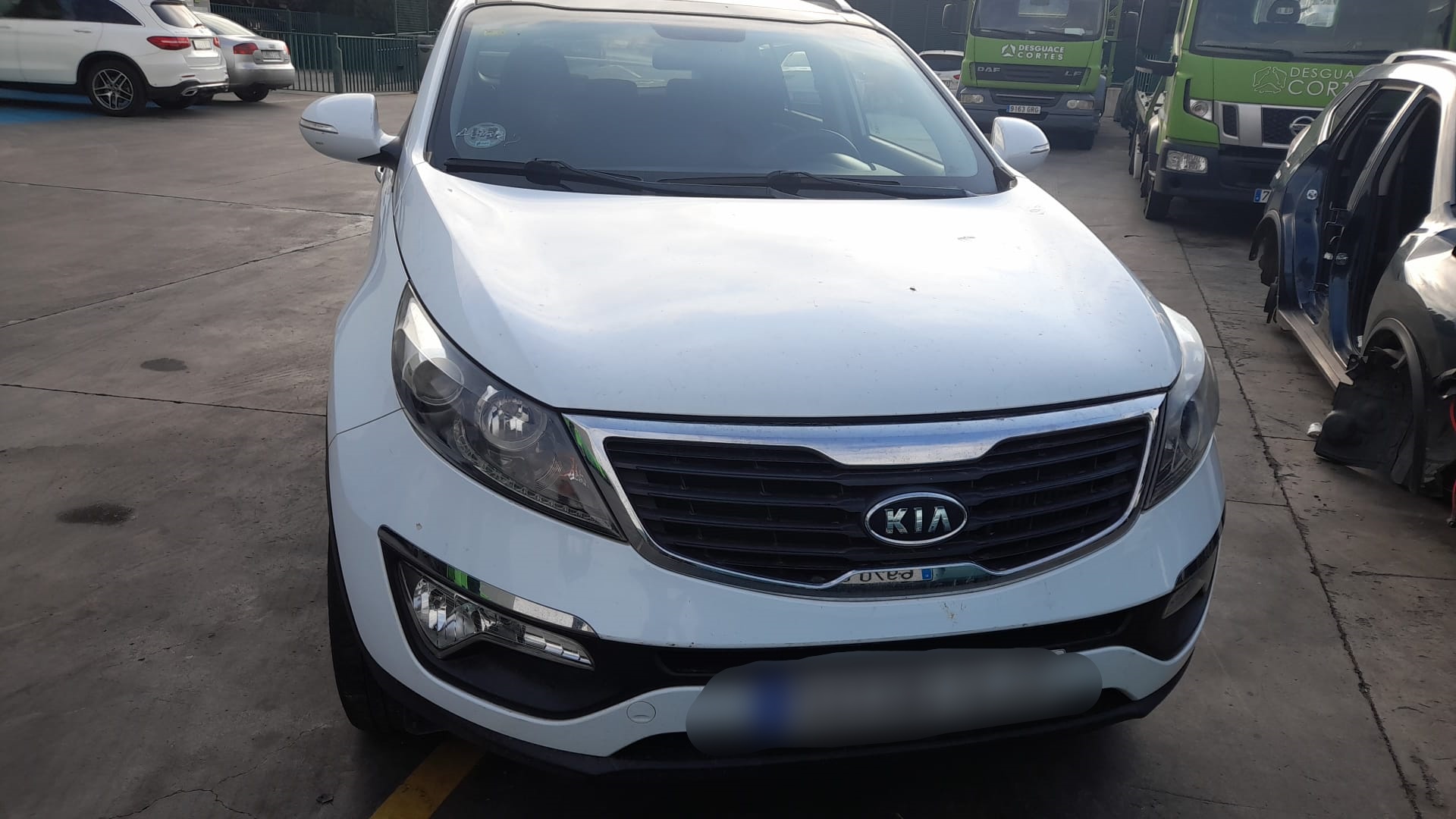 KIA Sportage 3 generation (2010-2015) Нагревательный вентиляторный моторчик салона 971132Y000 18577513