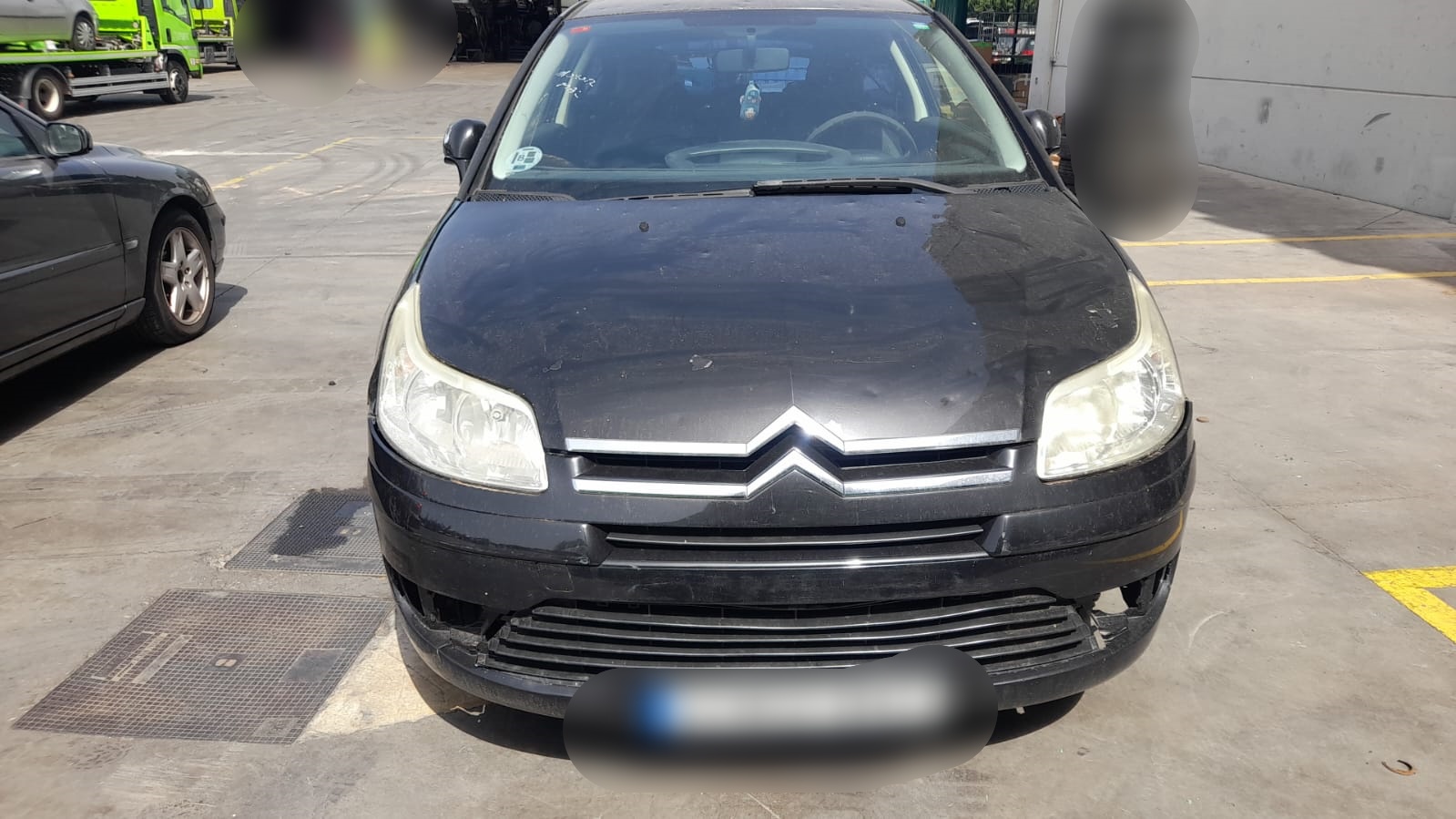 CITROËN C4 1 generation (2004-2011) Priekinių kairių durų veidrodis 8149YP 25706136