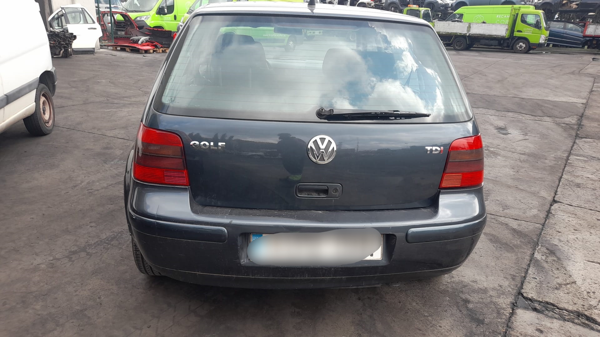 VOLKSWAGEN Bora 1 generation (1998-2005) Rear left door window lifter 1J4839461F 18671032