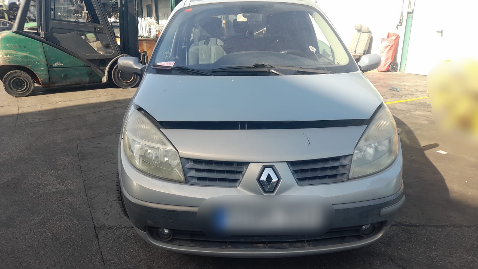 RENAULT Scenic 2 generation (2003-2010) Käsijarru moottori 360101216R 25267601