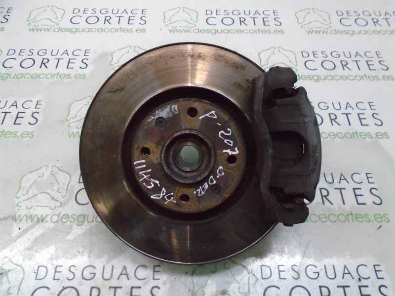 PEUGEOT 207 1 generation (2006-2009) Front Right Wheel Hub ABSSI 18405165