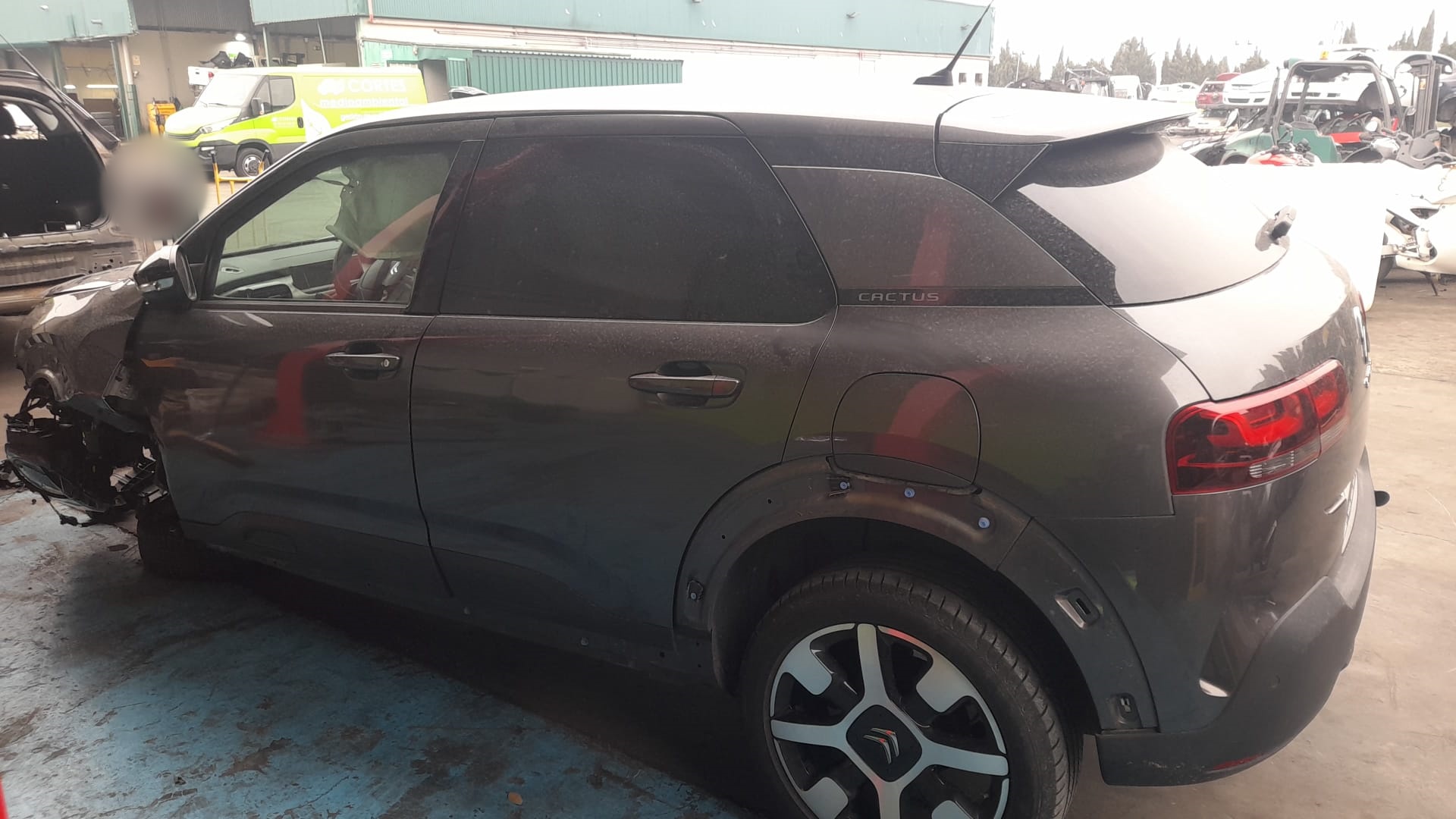 CITROËN C4 Cactus 1 generation (2014-2024) Right Side Roof Airbag SRS 9804358780, 9804358780 23877037