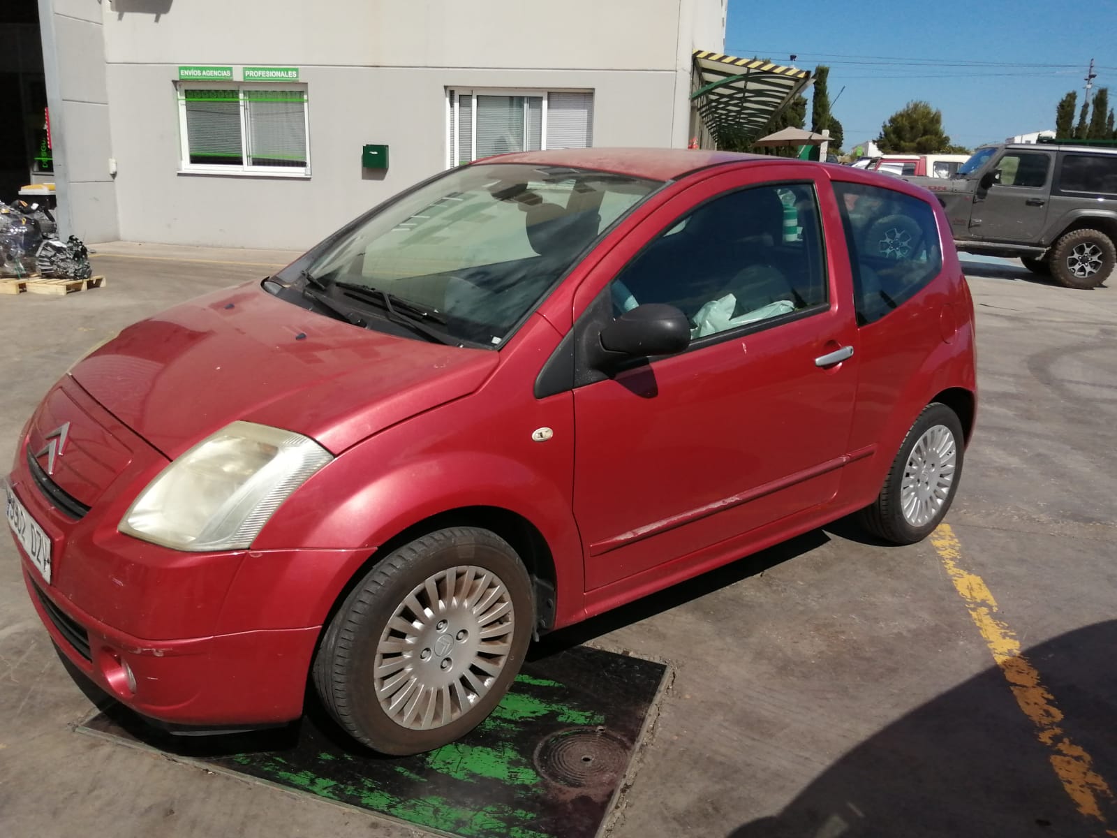 CITROËN C2 1 generation (2003-2009) Передняя правая дверь 9004T0 18505469