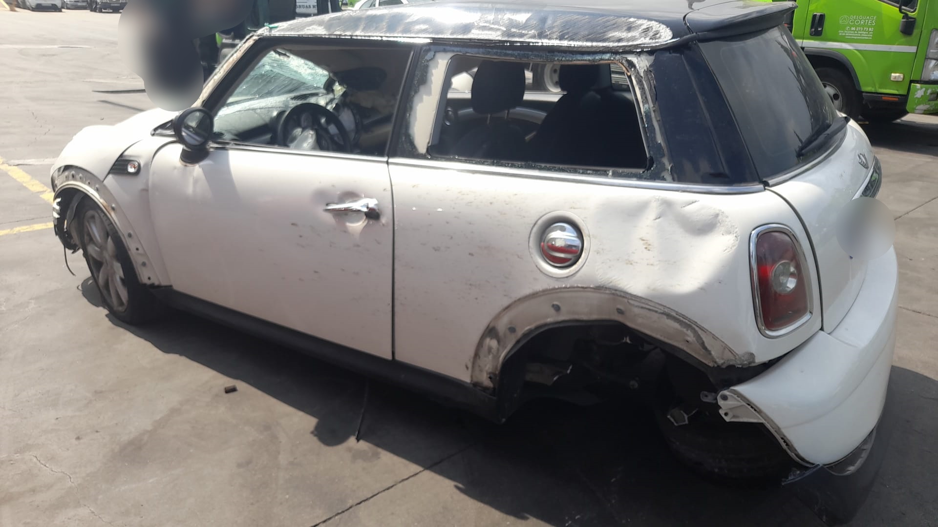 MINI Cooper R56 (2006-2015) Priekšējo labo durvju logu pacēlājs 51332756084 21401499