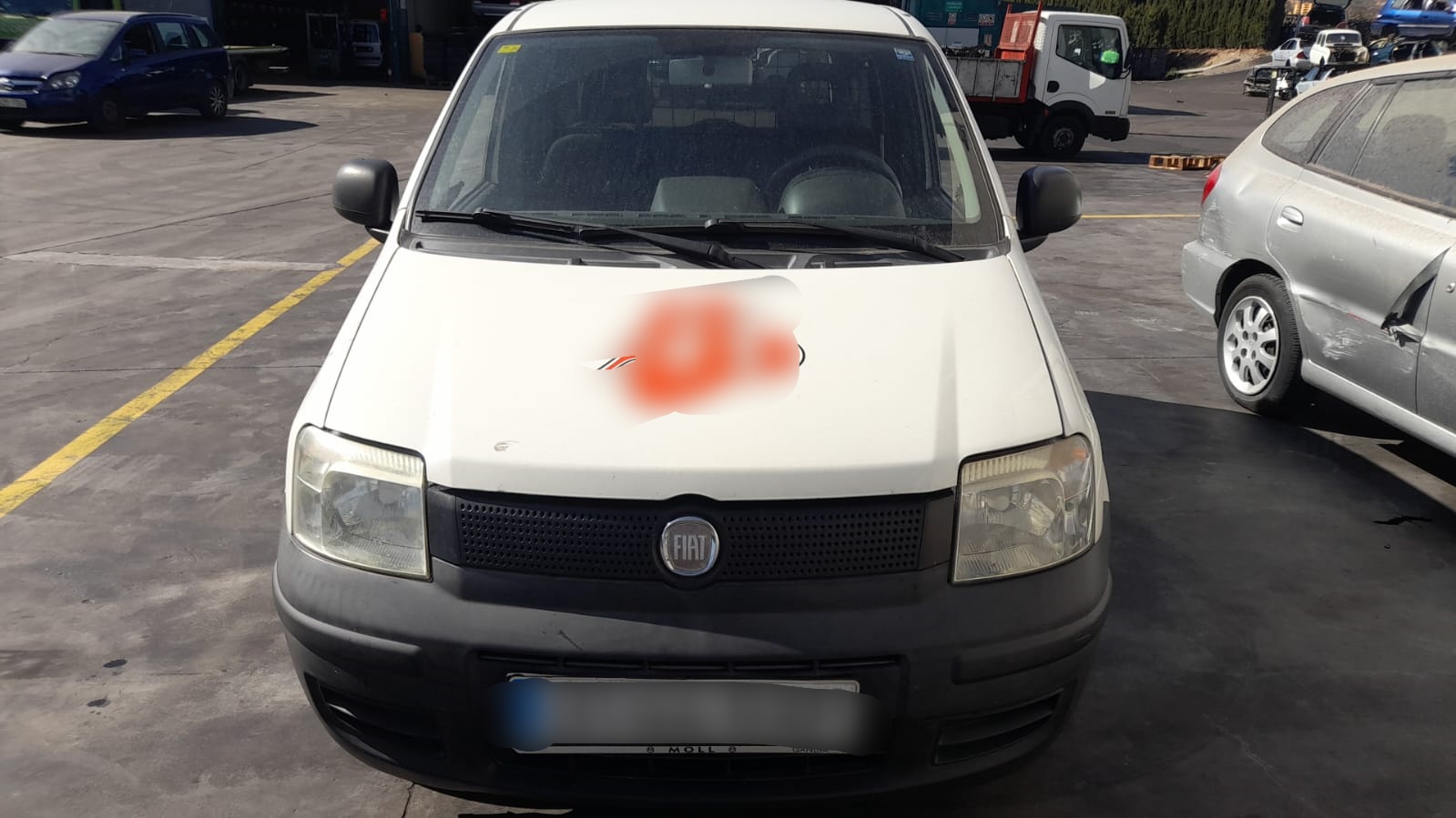 FIAT Panda 2 generation (2003-2011) Front Left Door 51767631 18615695