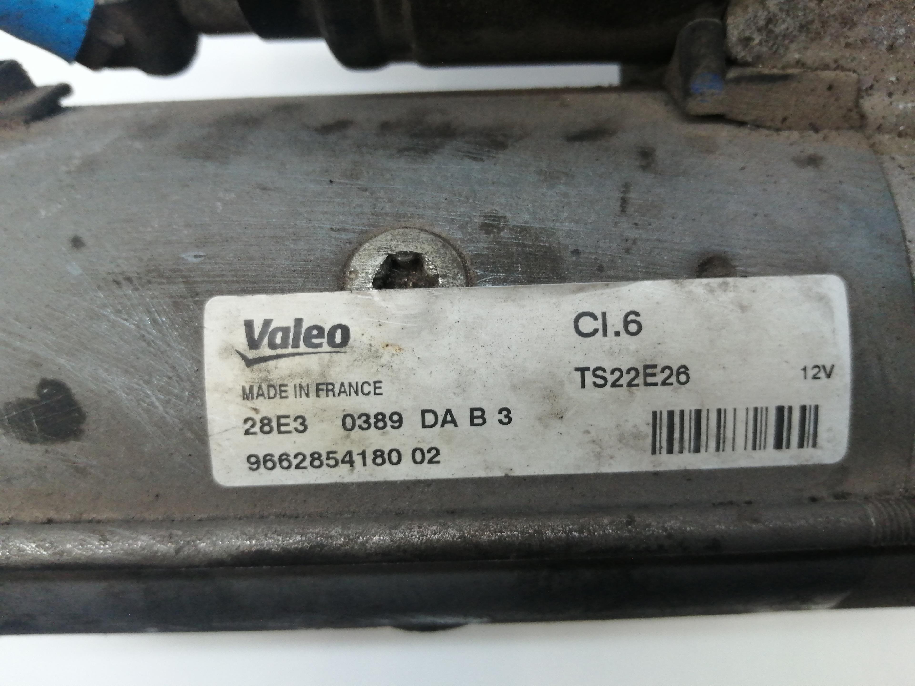 CITROËN Berlingo 2 generation (2008-2023) Starter Motor 5802AE 25220867