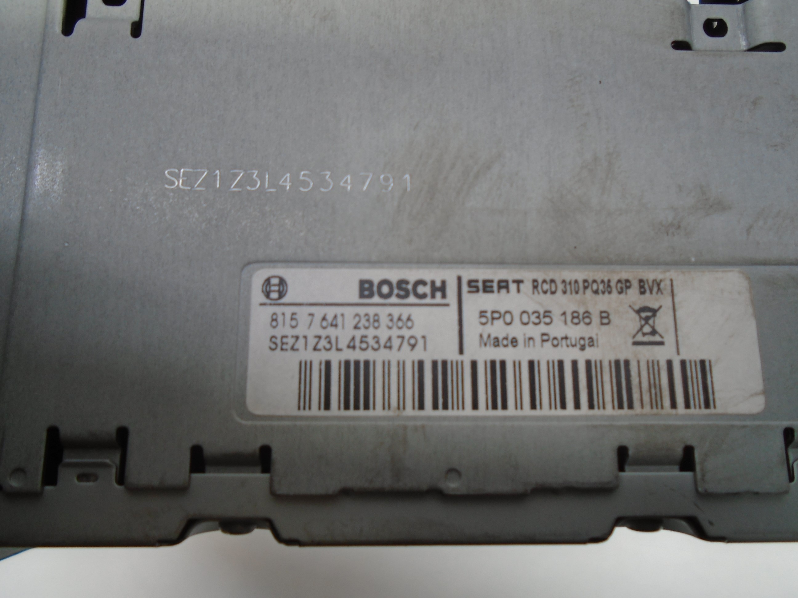 SEAT Leon 2 generation (2005-2012) Music Player Without GPS 5P0035186B 18537617