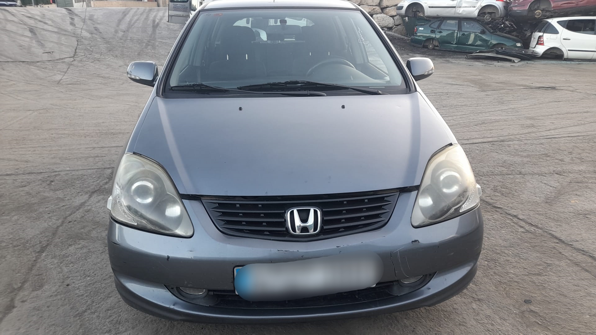 HONDA Civic 7 generation (2000-2005) Lève-vitre de porte arrière gauche 72750S6D013 25177573