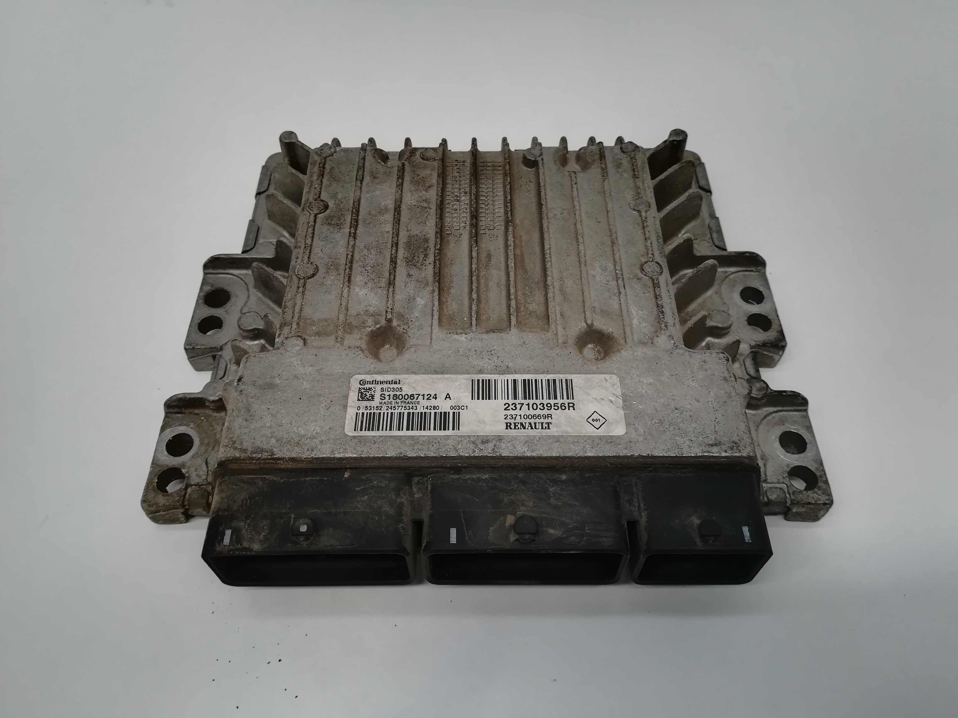 VAUXHALL Megane 3 generation (2008-2020) Moottorin ohjausyksikkö ECU 237103956R,S180067124A 18656420