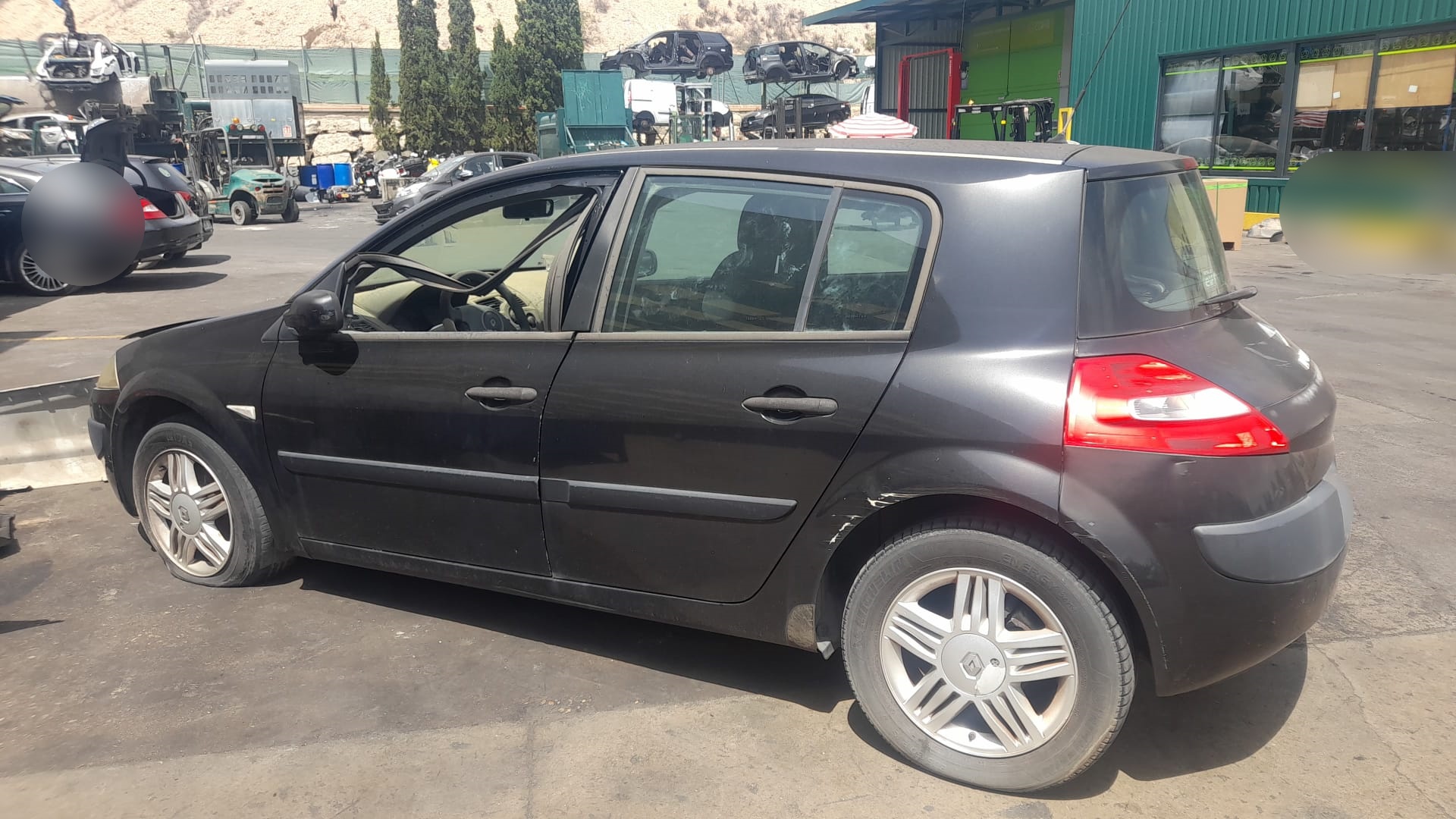 RENAULT Megane 2 generation (2002-2012) Galinis kairys žibintas 8200413214 25705876