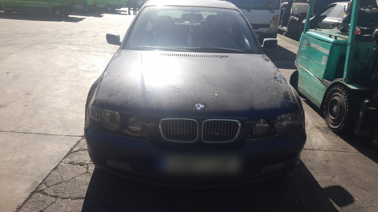 FIAT 3 Series E46 (1997-2006) Bal első fényszóró 63126901969 25191306